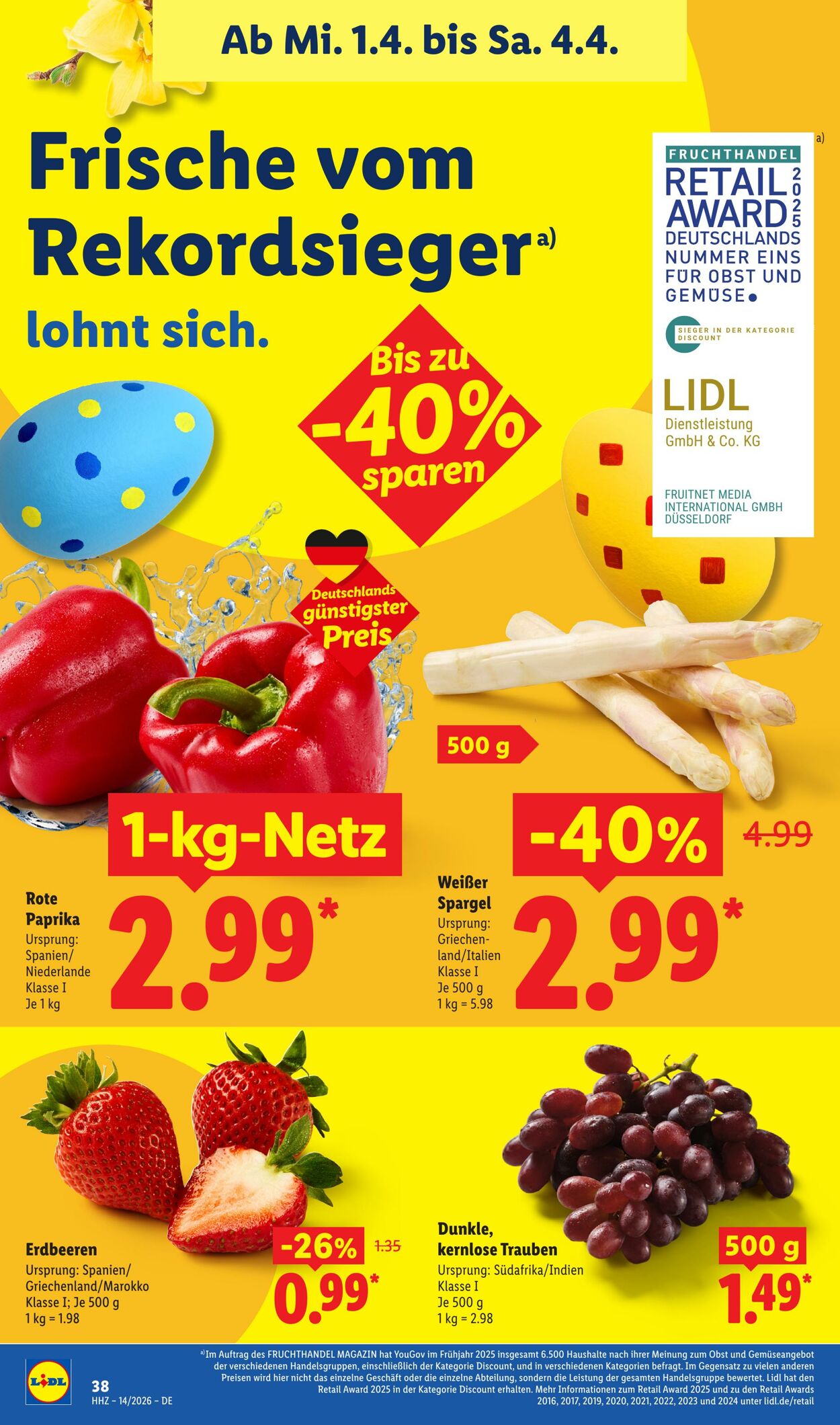Prospekt Lidl 30.03.2026 - 04.04.2026