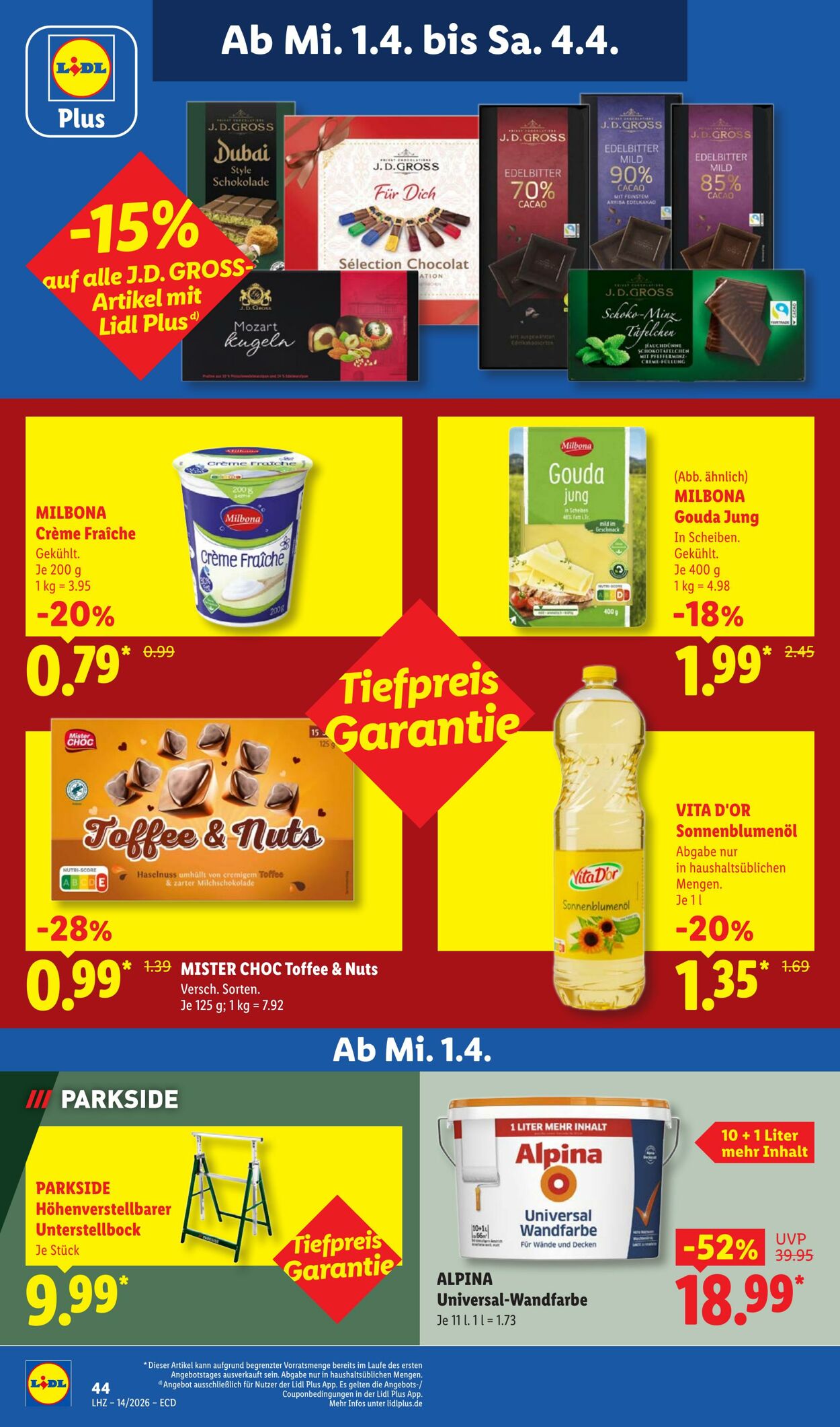 Prospekt Lidl 30.03.2026 - 04.04.2026