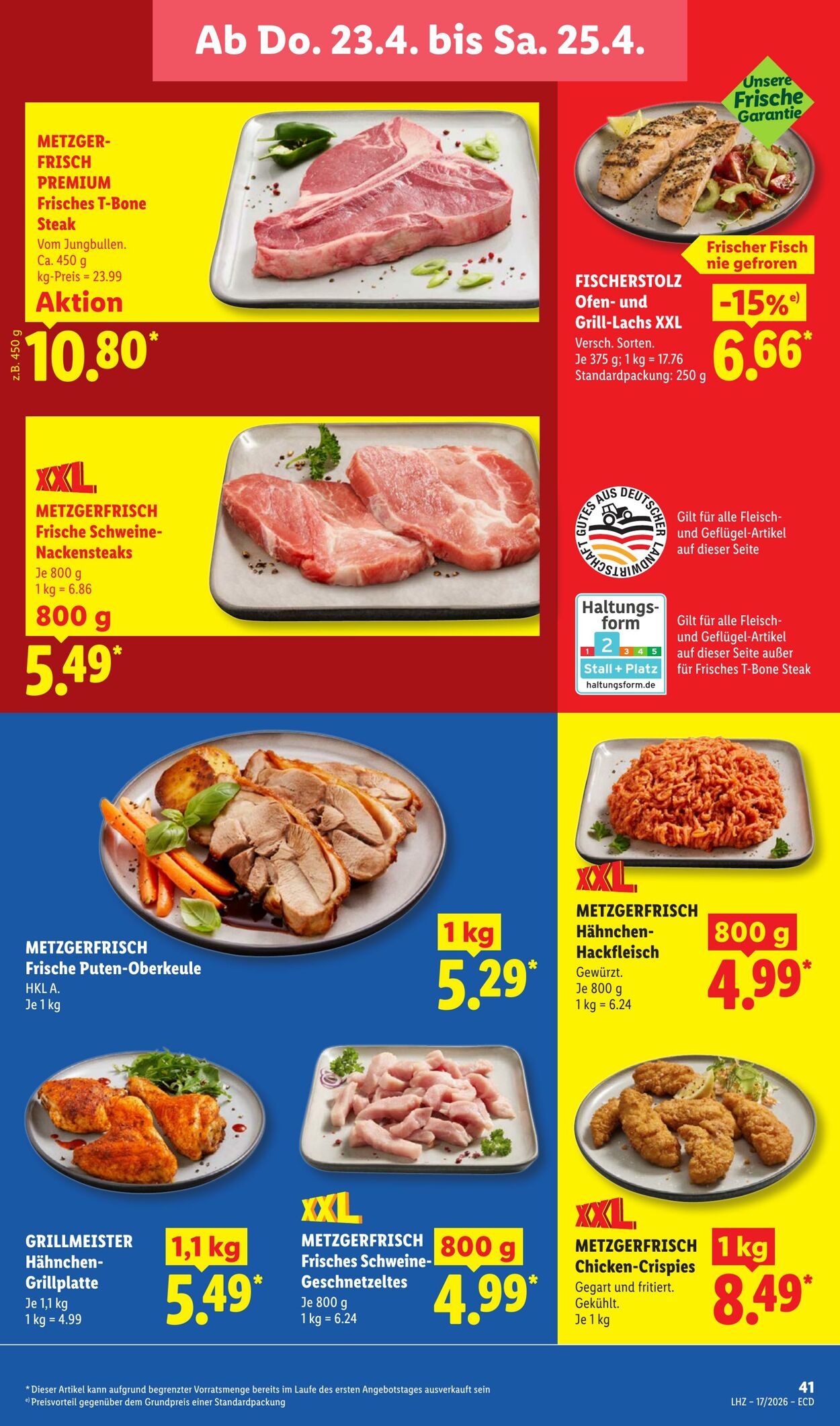 Prospekt Lidl 20.04.2026 - 25.04.2026