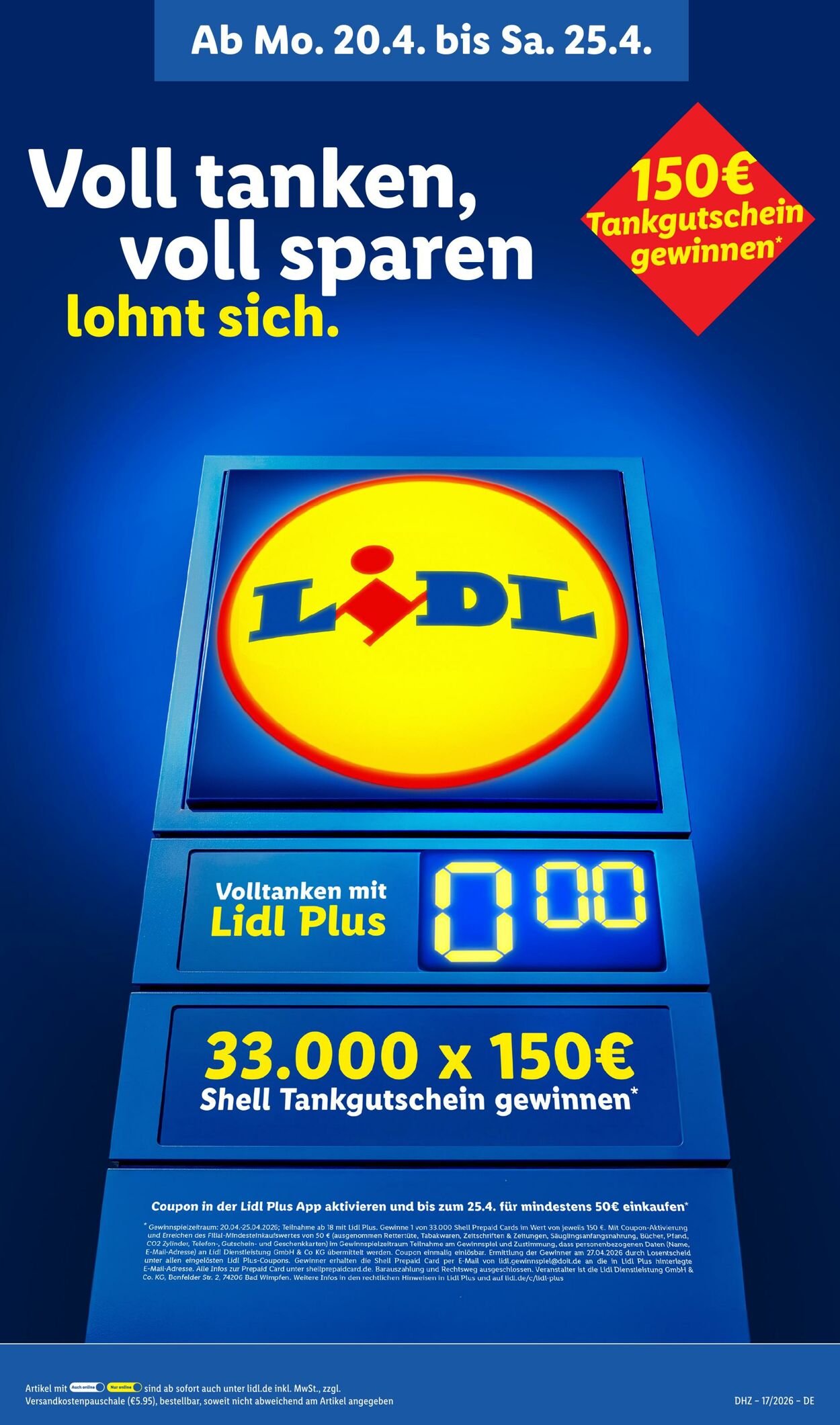 Prospekt Lidl 20.04.2026 - 25.04.2026