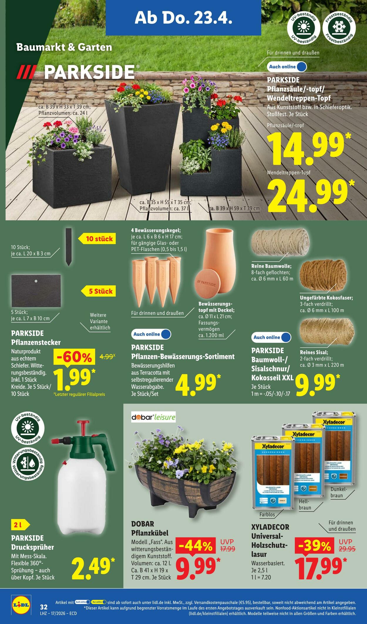Prospekt Lidl 20.04.2026 - 25.04.2026