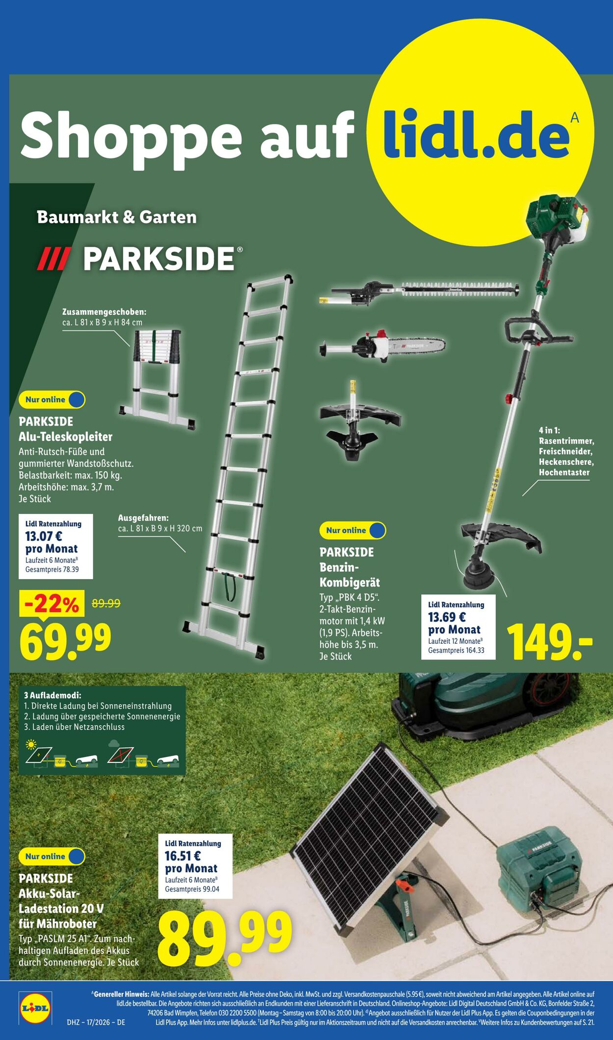 Prospekt Lidl 20.04.2026 - 25.04.2026