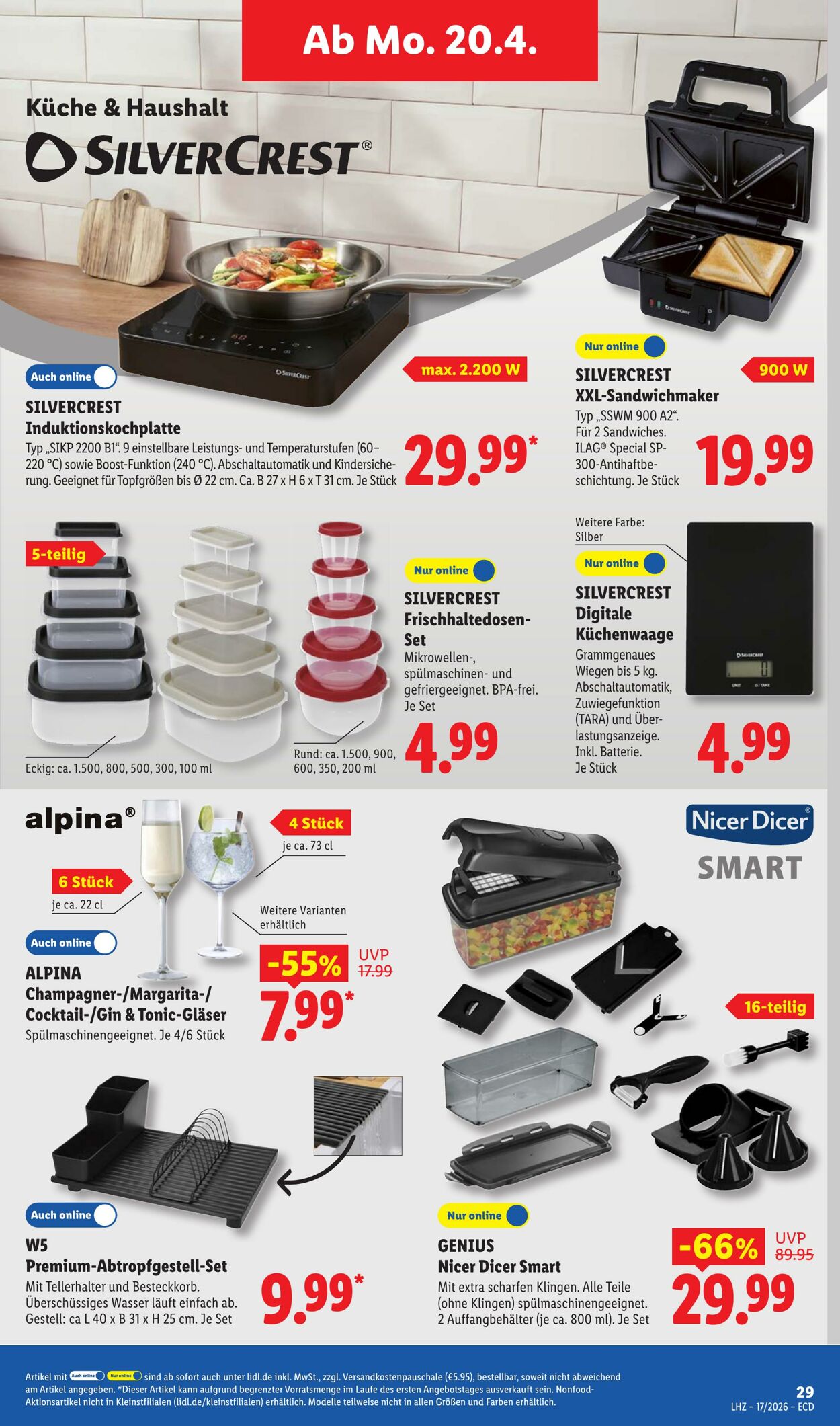 Prospekt Lidl 20.04.2026 - 25.04.2026