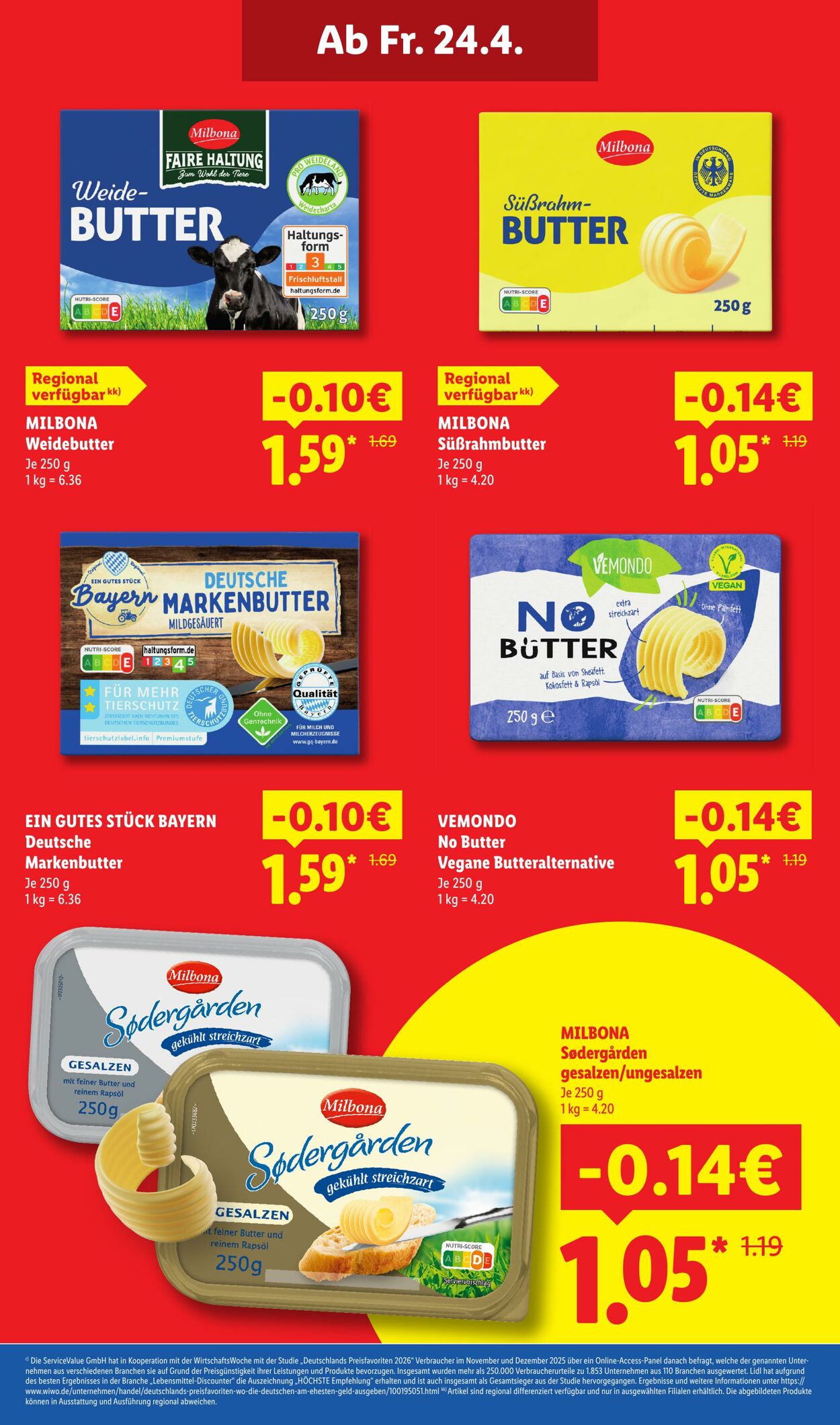 Prospekt Lidl 20.04.2026 - 25.04.2026
