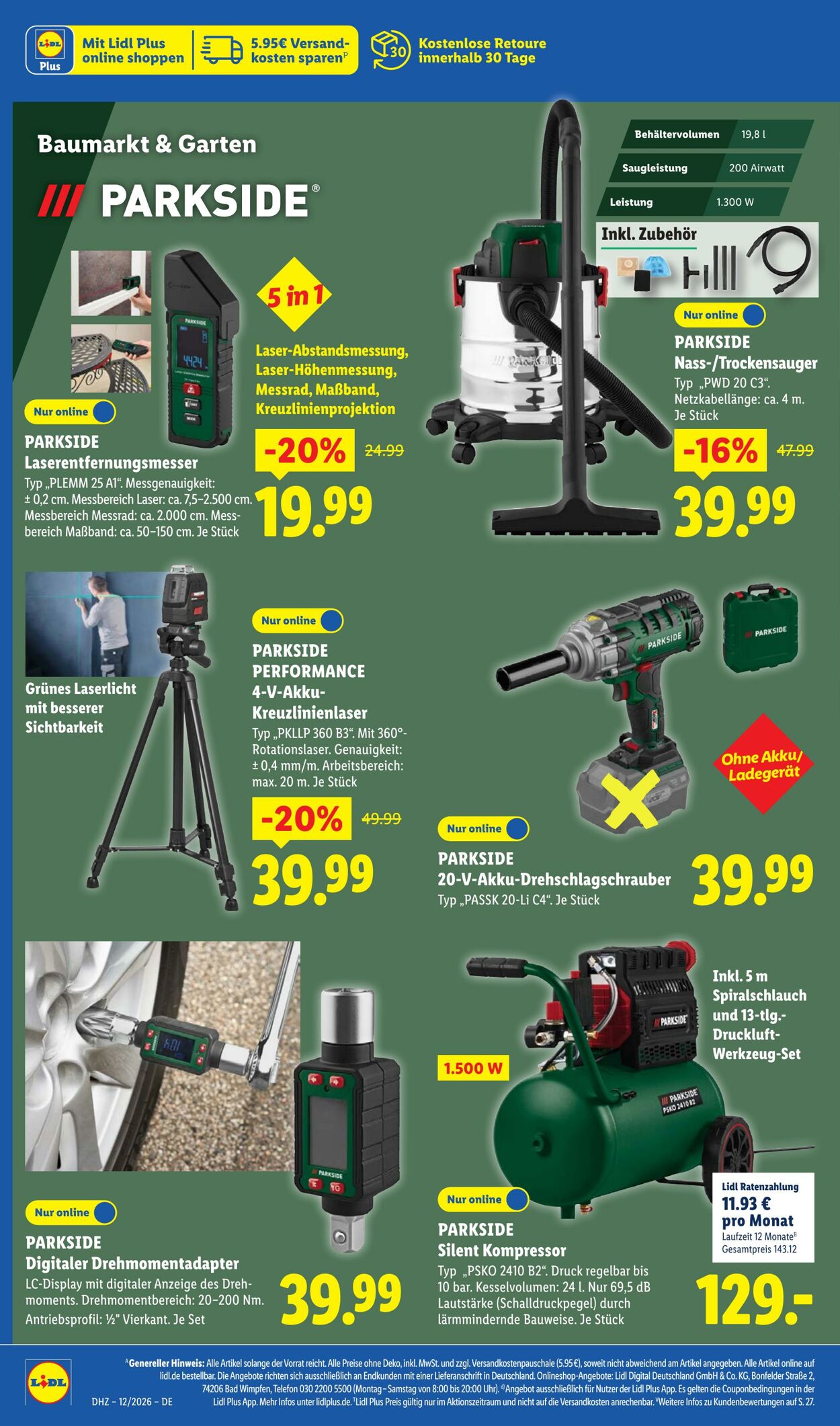 Prospekt Lidl 16.03.2026 - 21.03.2026