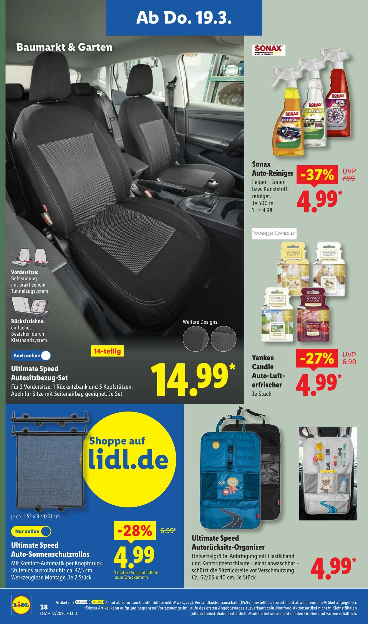 Prospekt Lidl 16.03.2026 - 21.03.2026