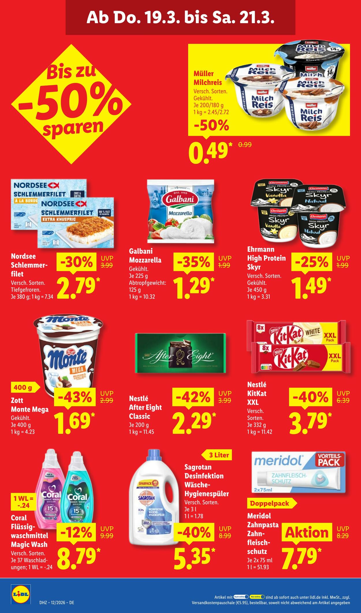 Prospekt Lidl 16.03.2026 - 21.03.2026