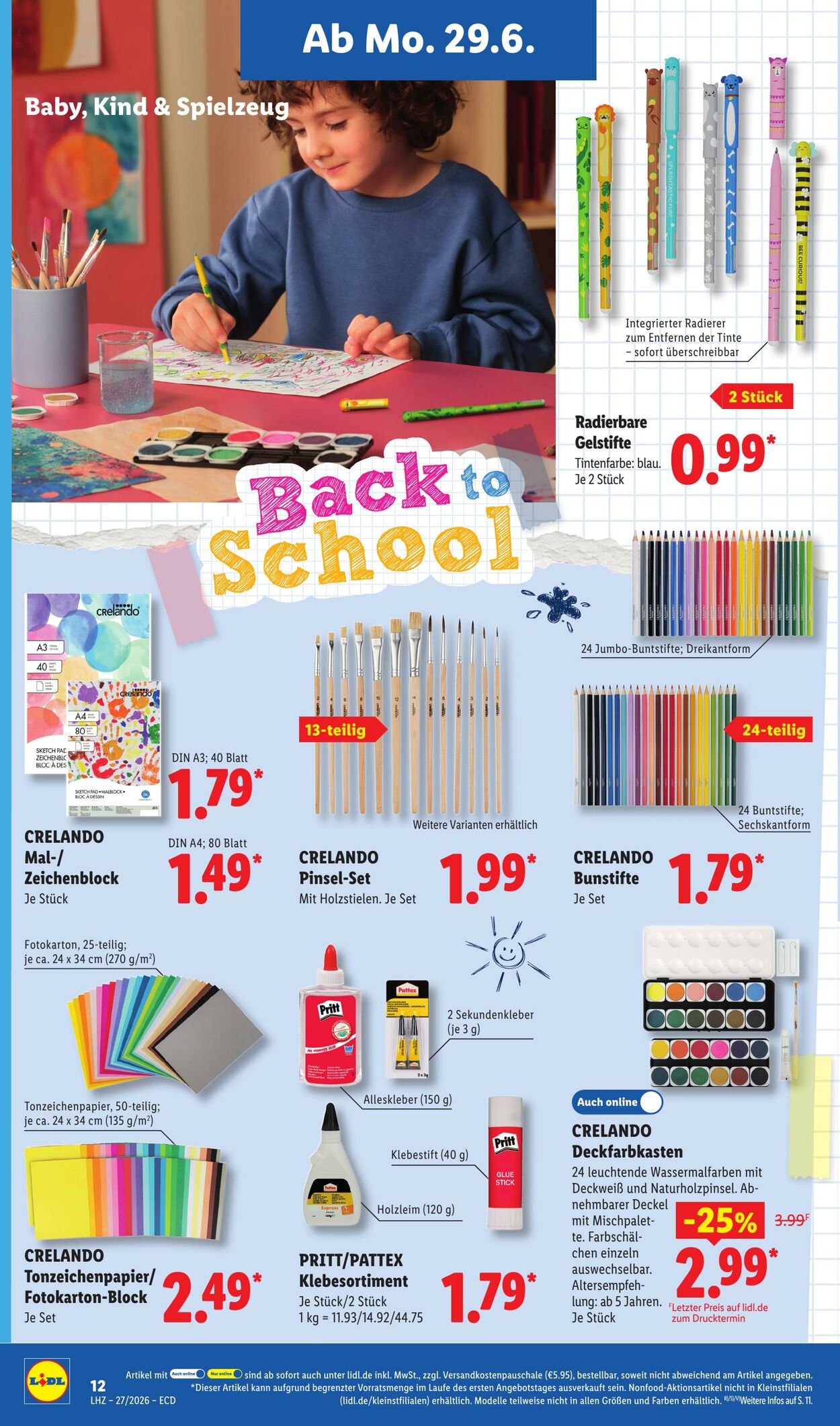 Prospekt Lidl 29.06.2026 - 04.07.2026
