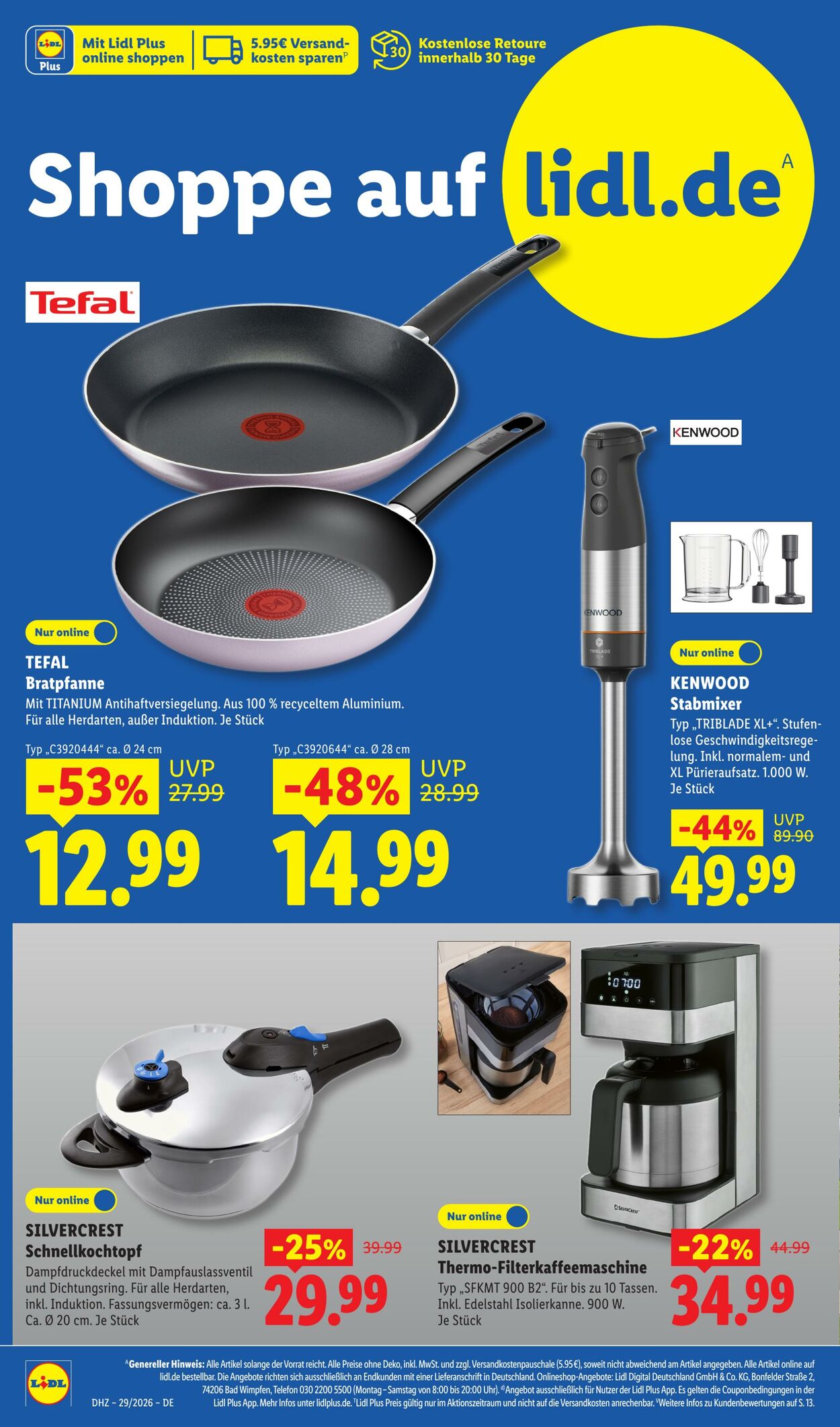 Prospekt Lidl 13.07.2026 - 18.07.2026