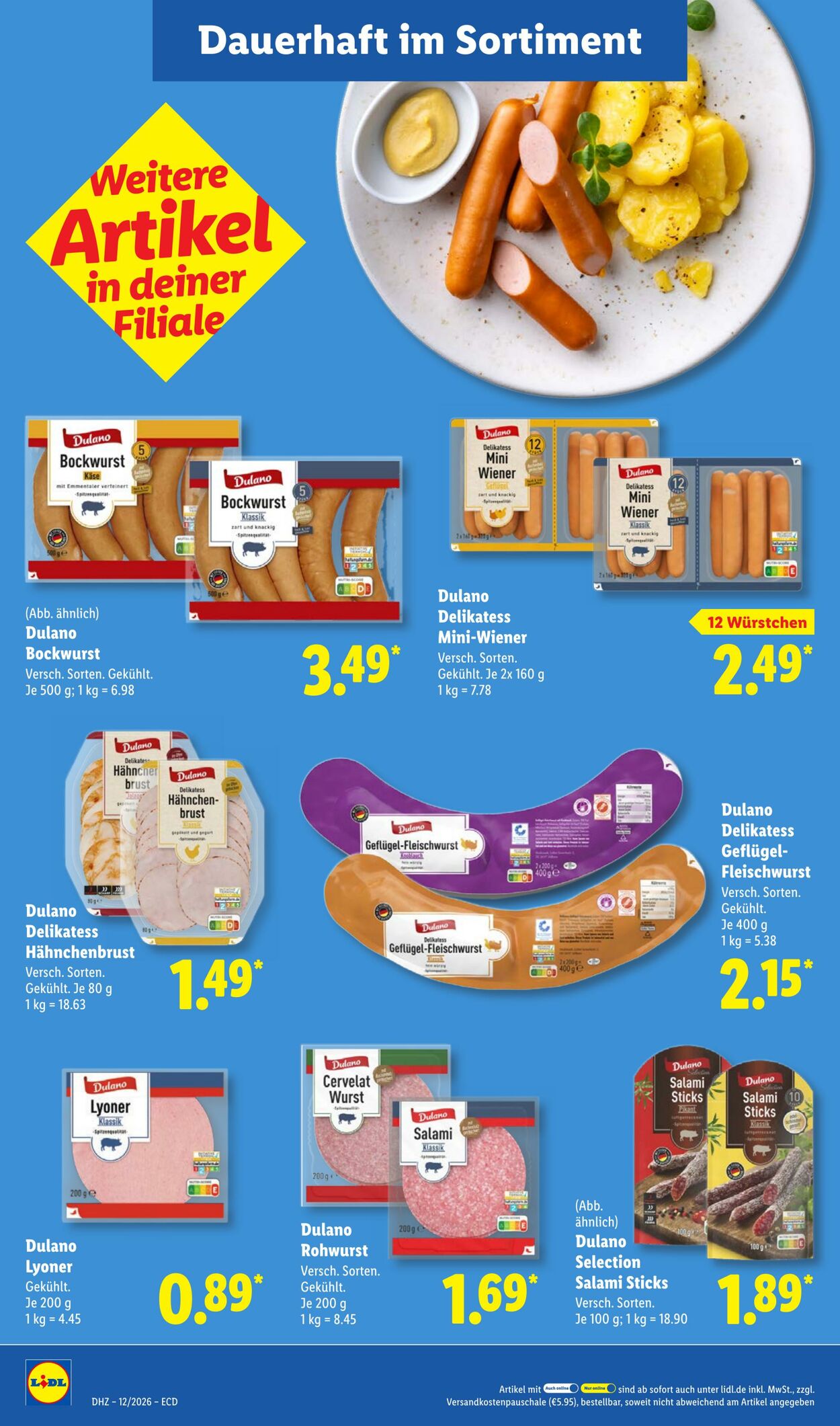 Prospekt Lidl 16.03.2026 - 21.03.2026