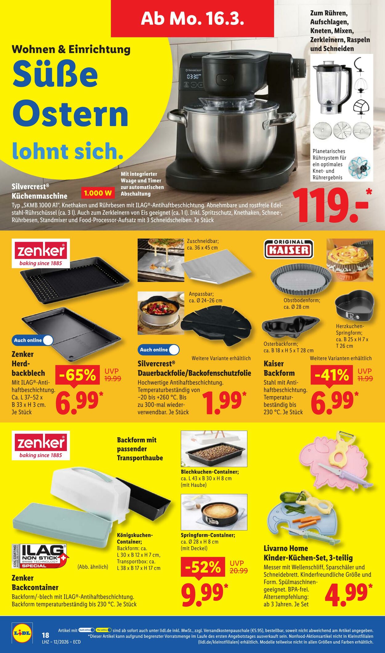Prospekt Lidl 16.03.2026 - 21.03.2026