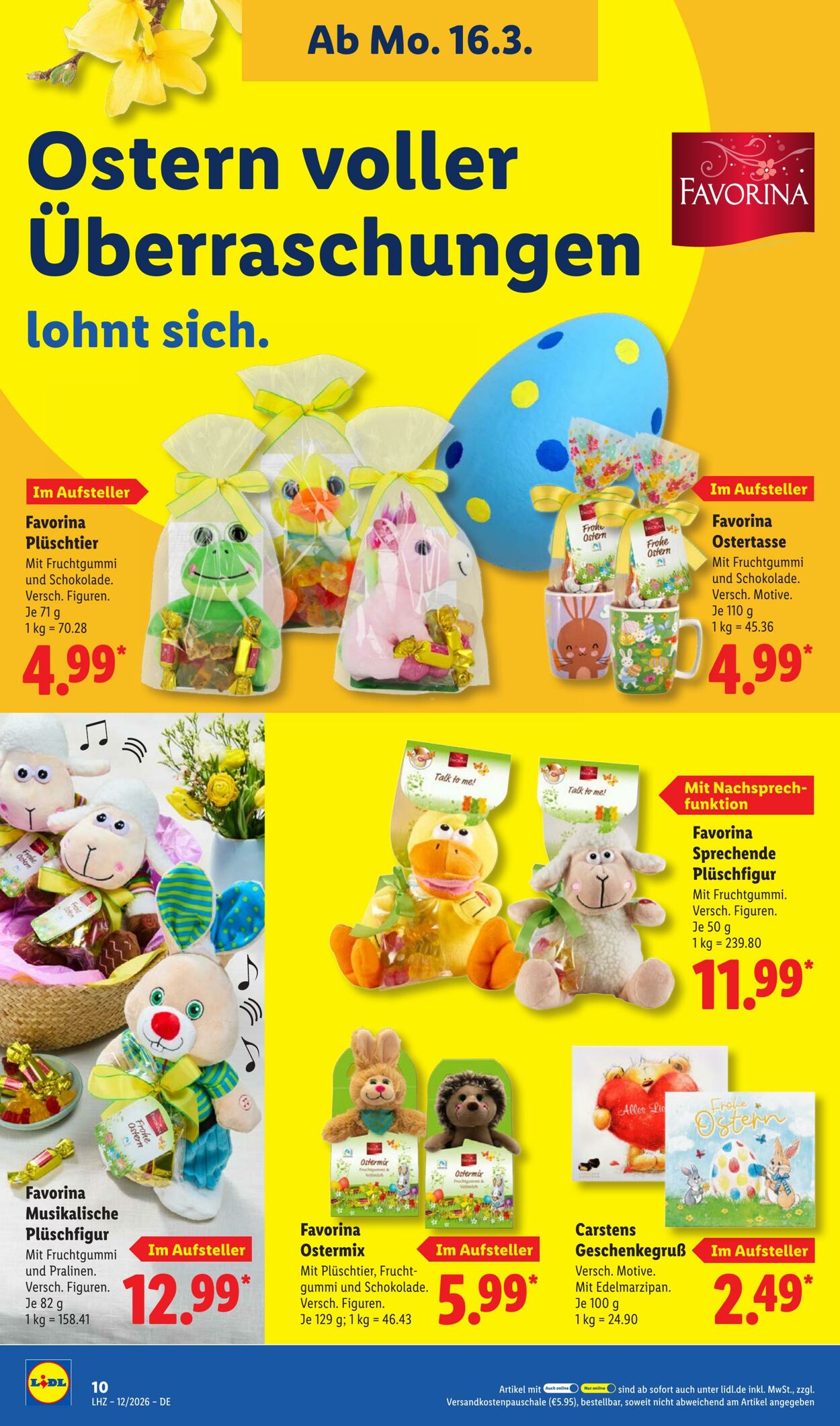 Prospekt Lidl 16.03.2026 - 21.03.2026