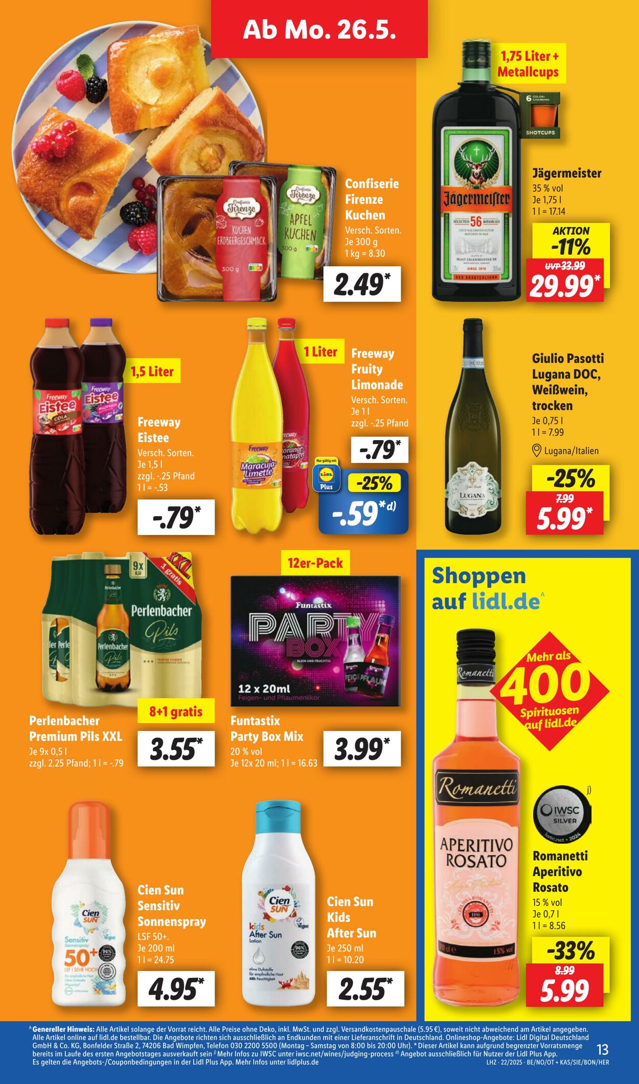 Prospekt Lidl 26.05.2025 - 31.05.2025