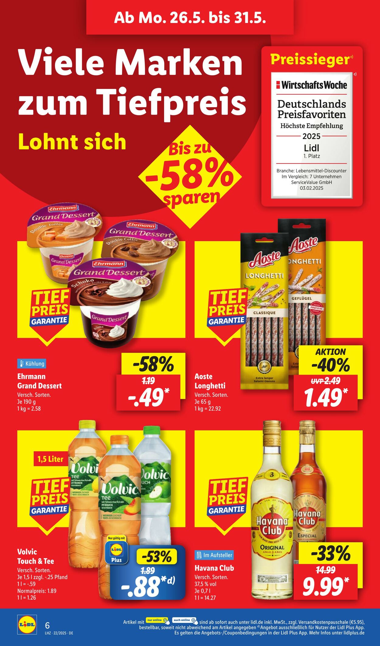 Prospekt Lidl 26.05.2025 - 31.05.2025