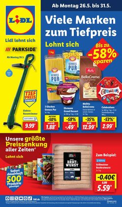 Prospekt Lidl 24.03.2025 - 20.04.2025