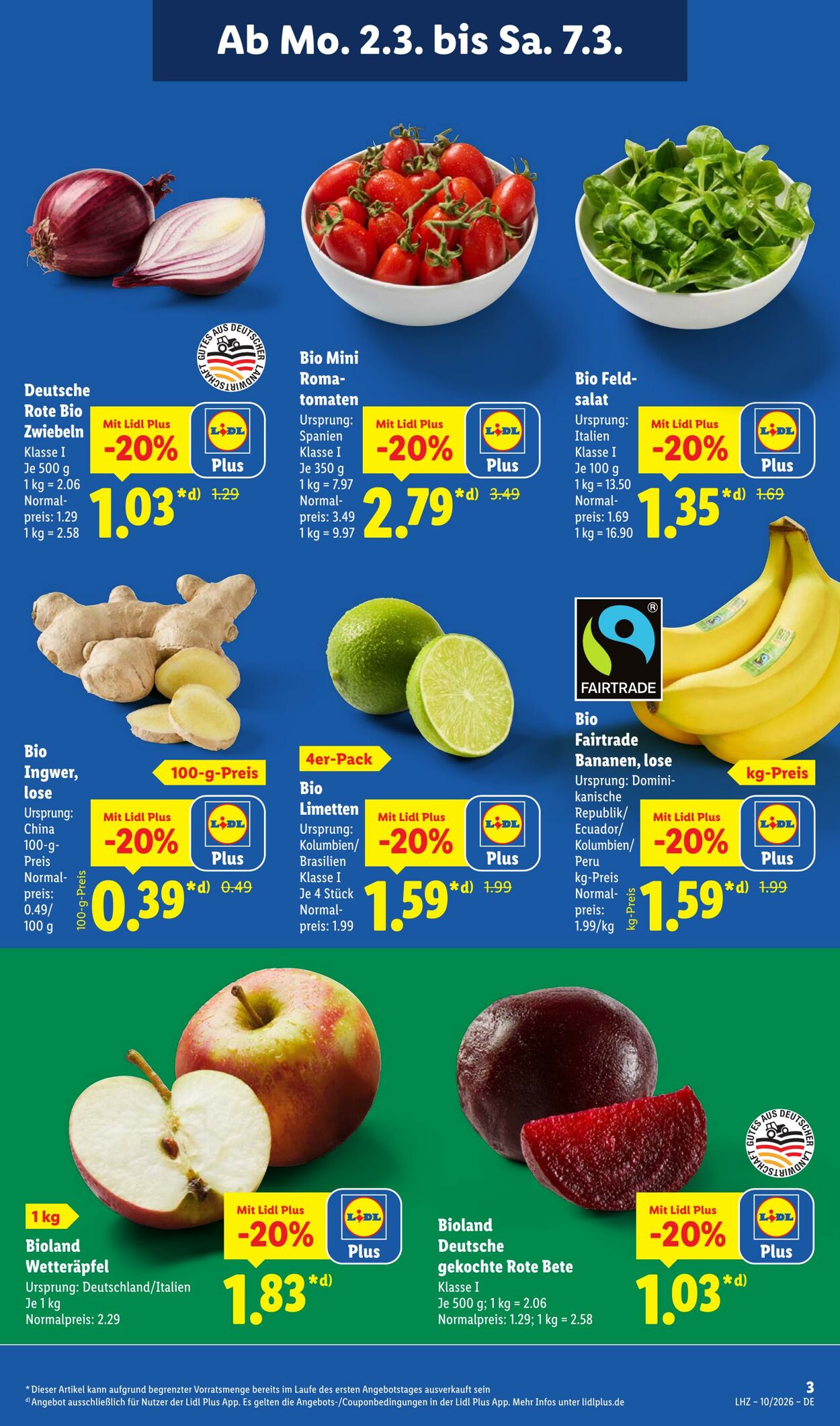 Prospekt Lidl 02.03.2026 - 07.03.2026
