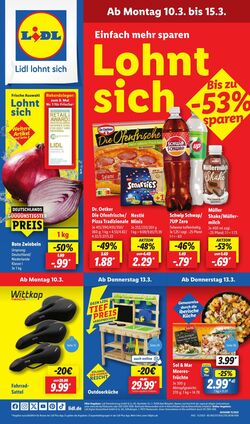 Prospekt Lidl 10.03.2025 - 15.03.2025