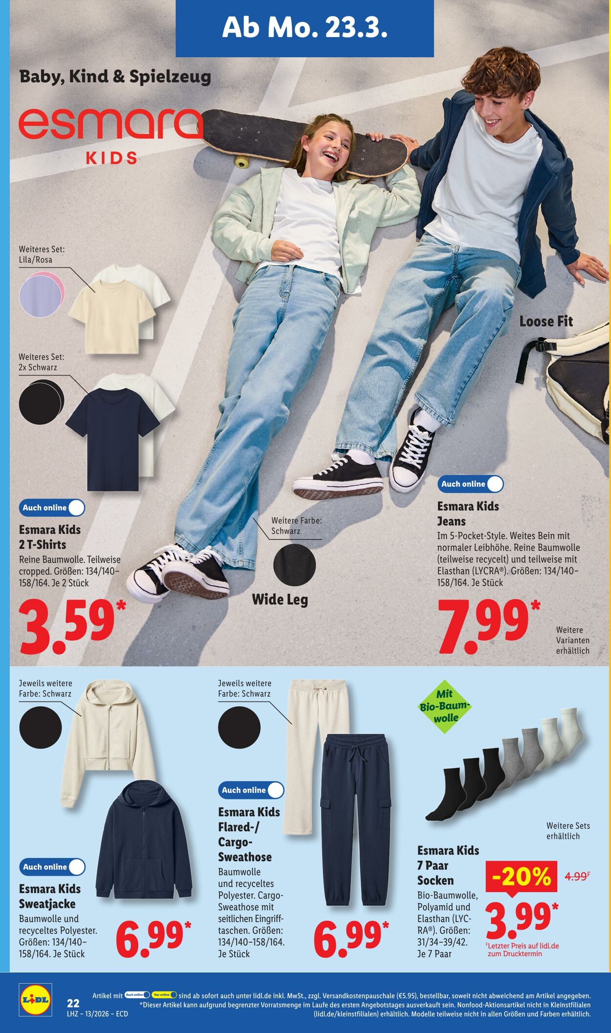 Prospekt Lidl 23.03.2026 - 28.03.2026