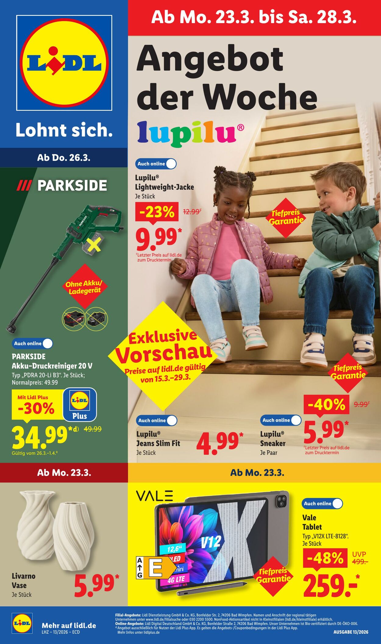 Prospekt Lidl 23.03.2026 - 28.03.2026