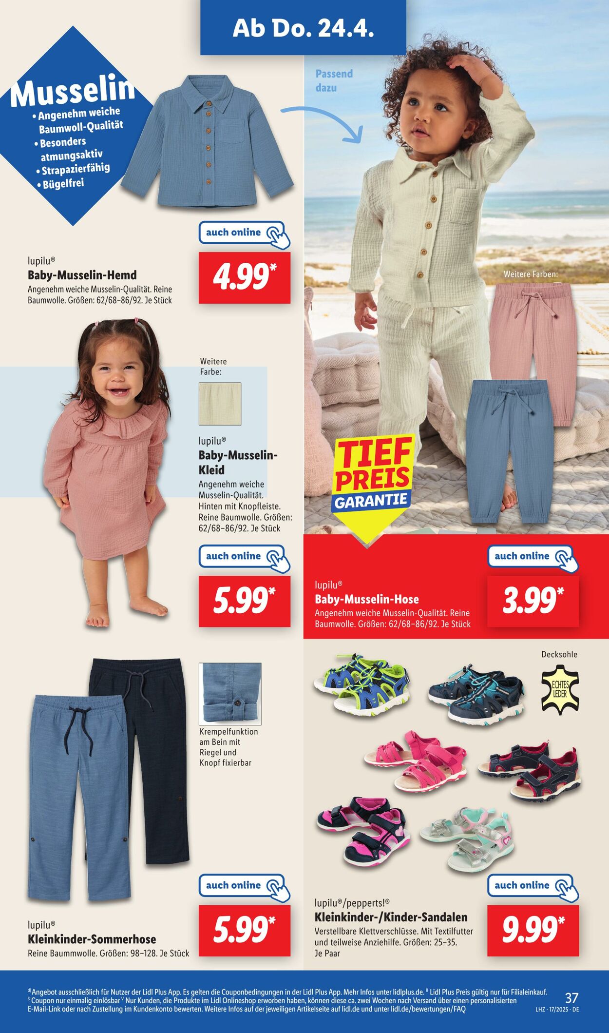 Prospekt Lidl 22.04.2025 - 26.04.2025