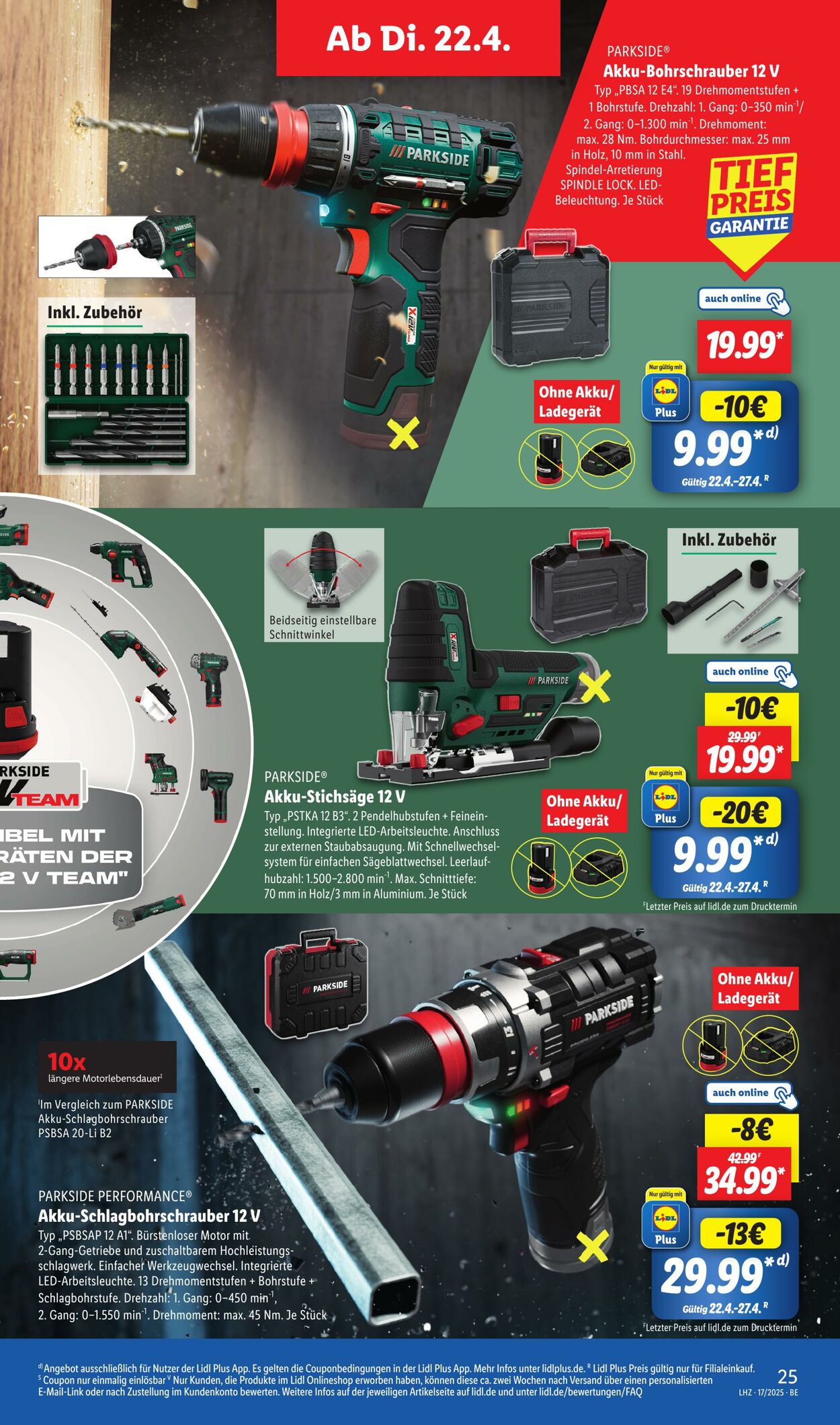 Prospekt Lidl 22.04.2025 - 26.04.2025