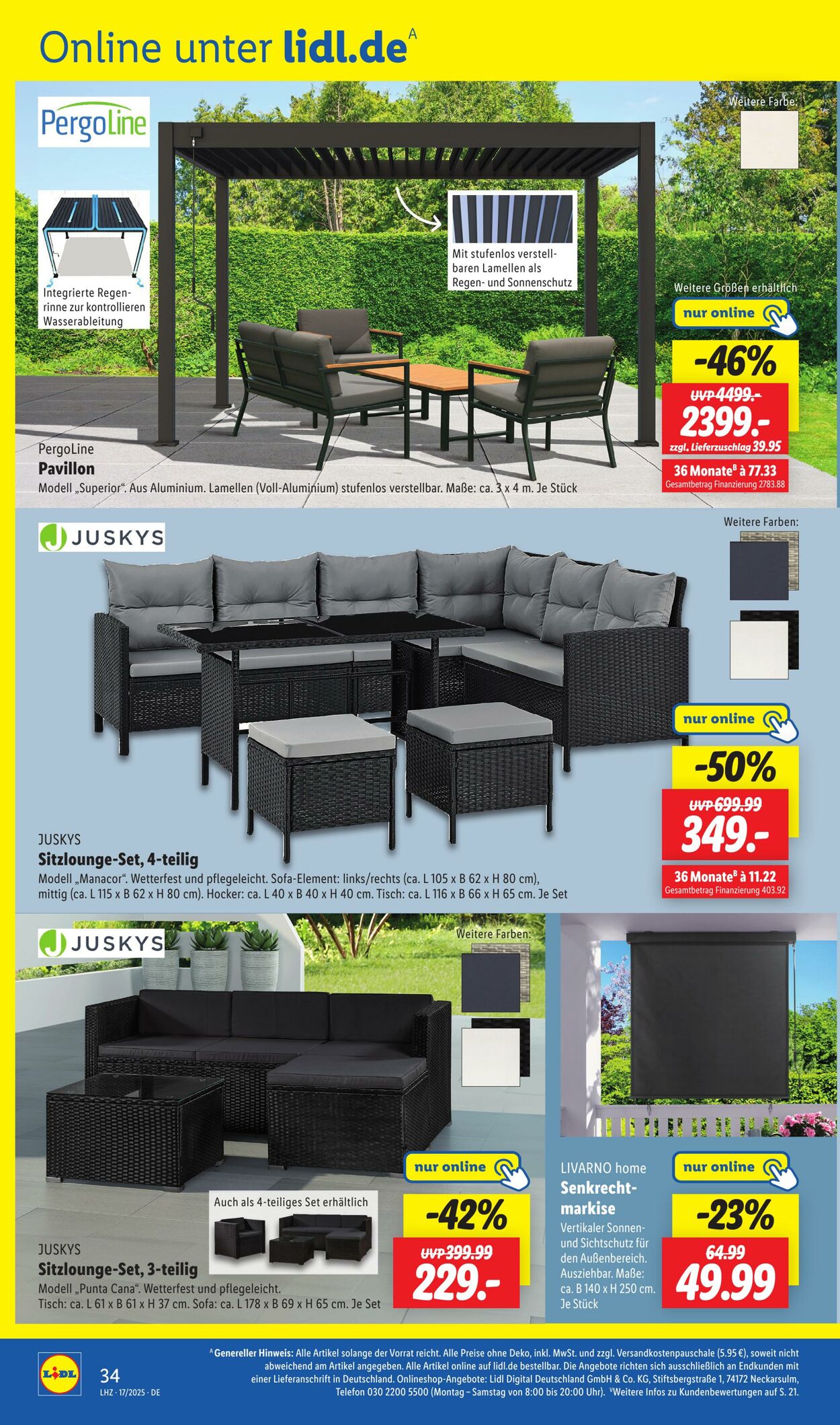 Prospekt Lidl 22.04.2025 - 26.04.2025