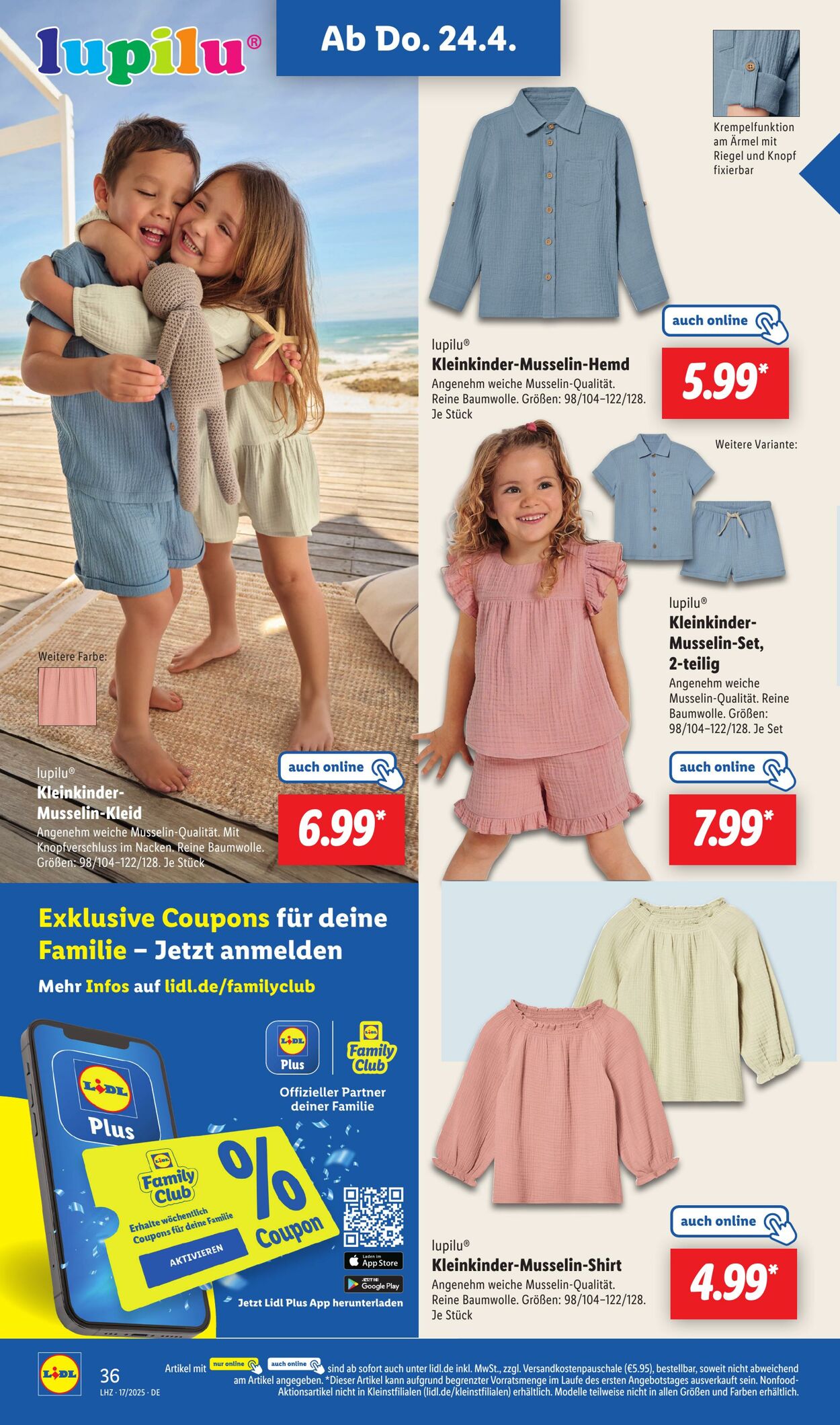 Prospekt Lidl 22.04.2025 - 26.04.2025