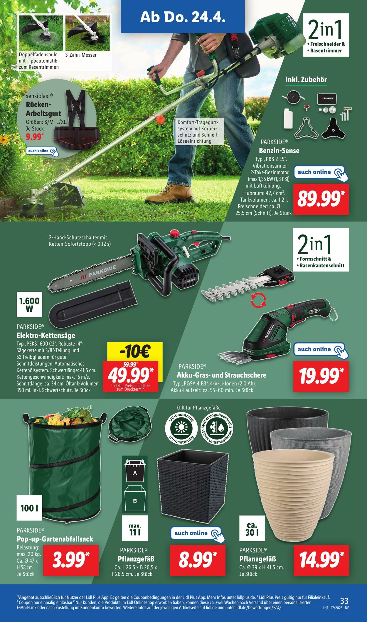 Prospekt Lidl 22.04.2025 - 26.04.2025