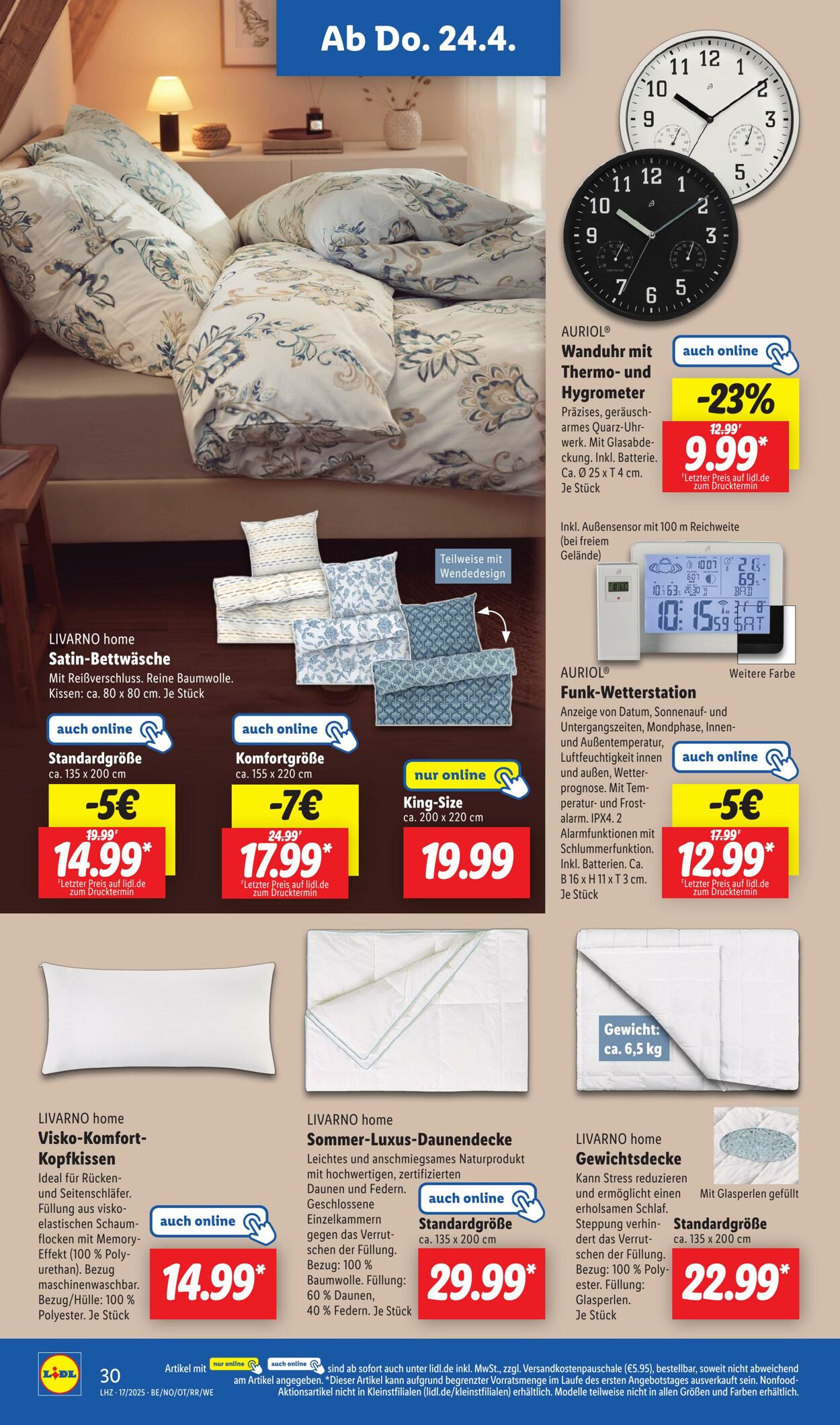 Prospekt Lidl 22.04.2025 - 26.04.2025