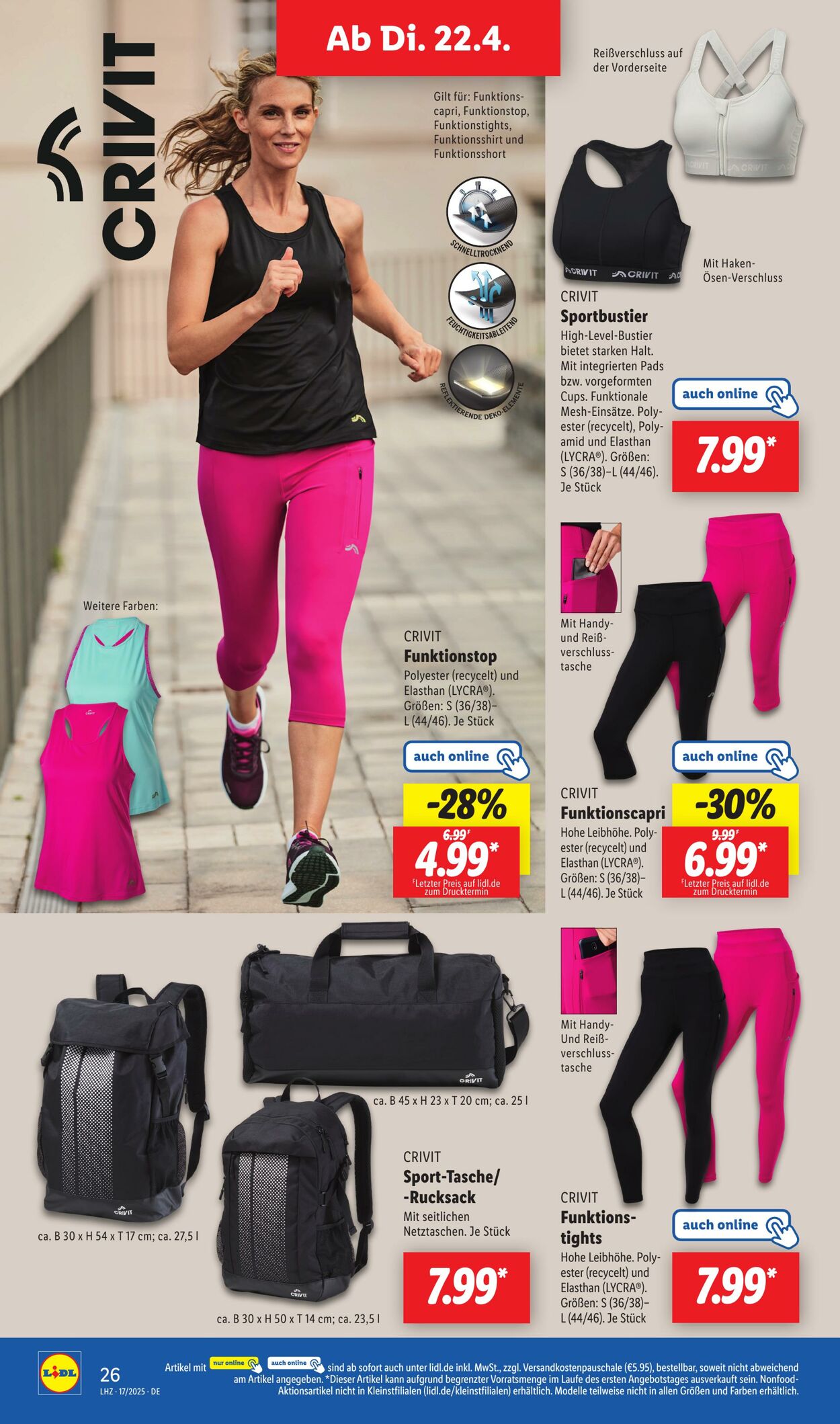 Prospekt Lidl 22.04.2025 - 26.04.2025