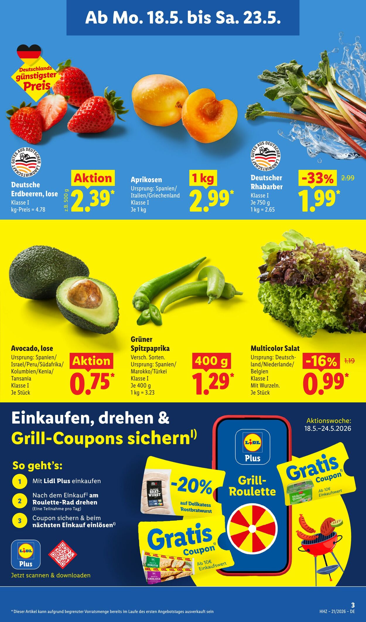Prospekt Lidl 18.05.2026 - 23.05.2026