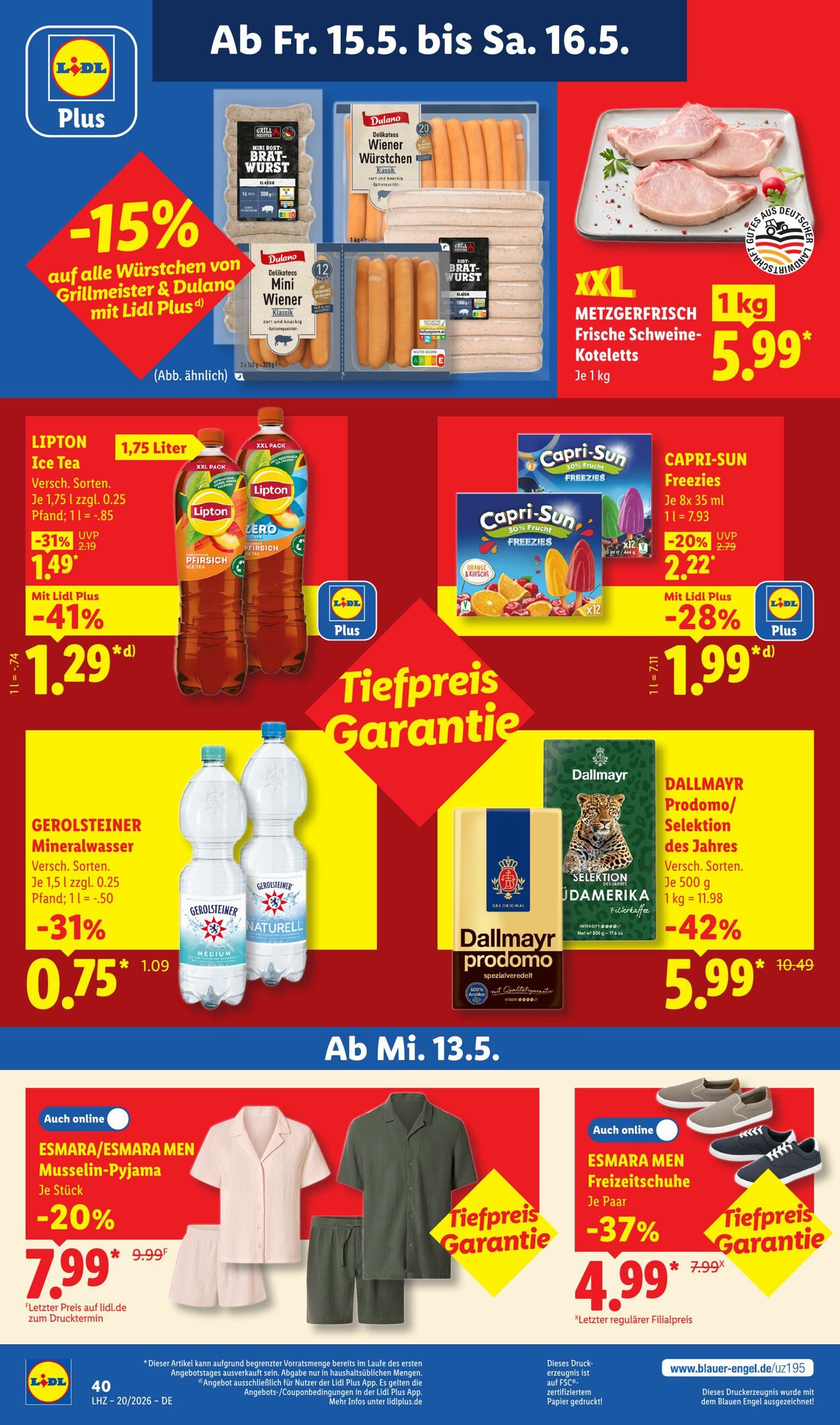 Prospekt Lidl 11.05.2026 - 16.05.2026