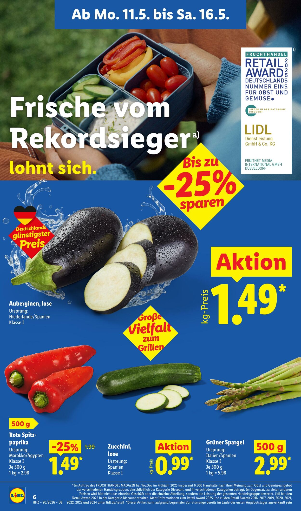 Prospekt Lidl 11.05.2026 - 16.05.2026