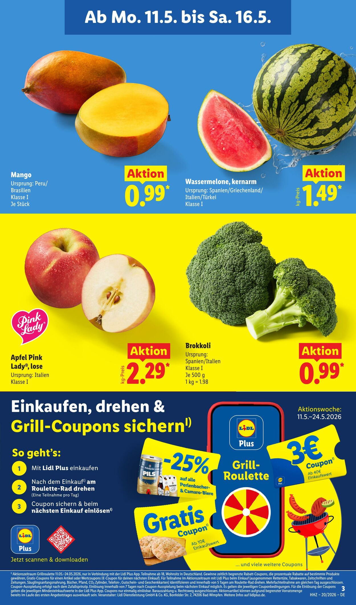 Prospekt Lidl 11.05.2026 - 16.05.2026