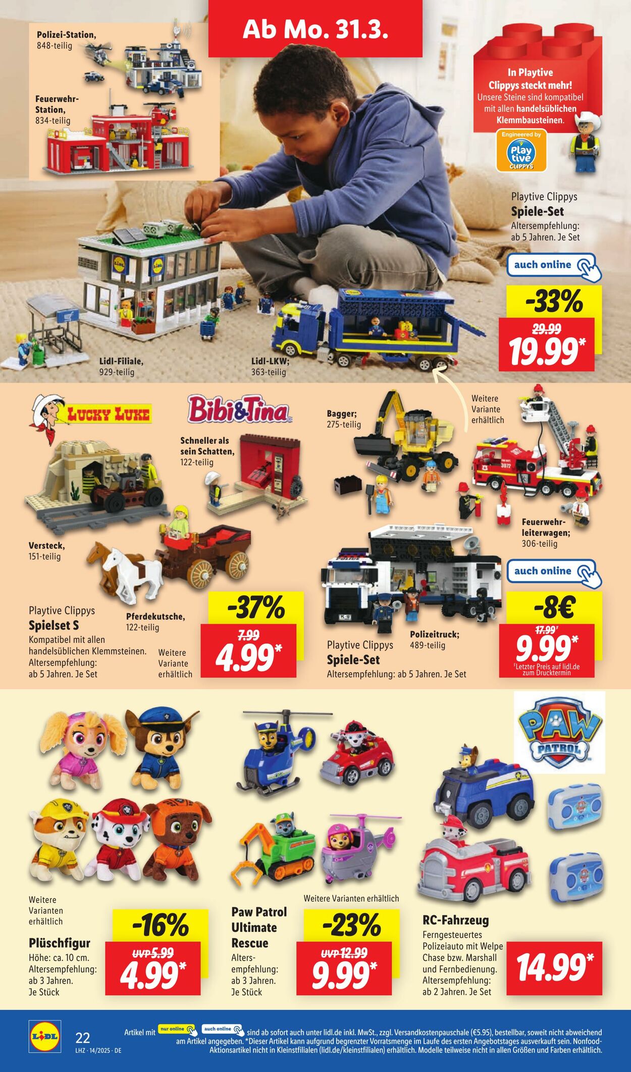 Prospekt Lidl 31.03.2025 - 05.04.2025