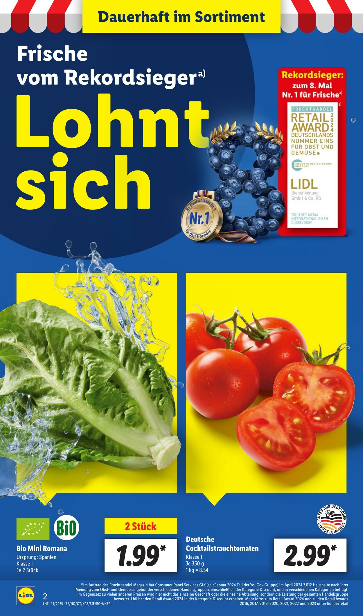 Prospekt Lidl 31.03.2025 - 05.04.2025