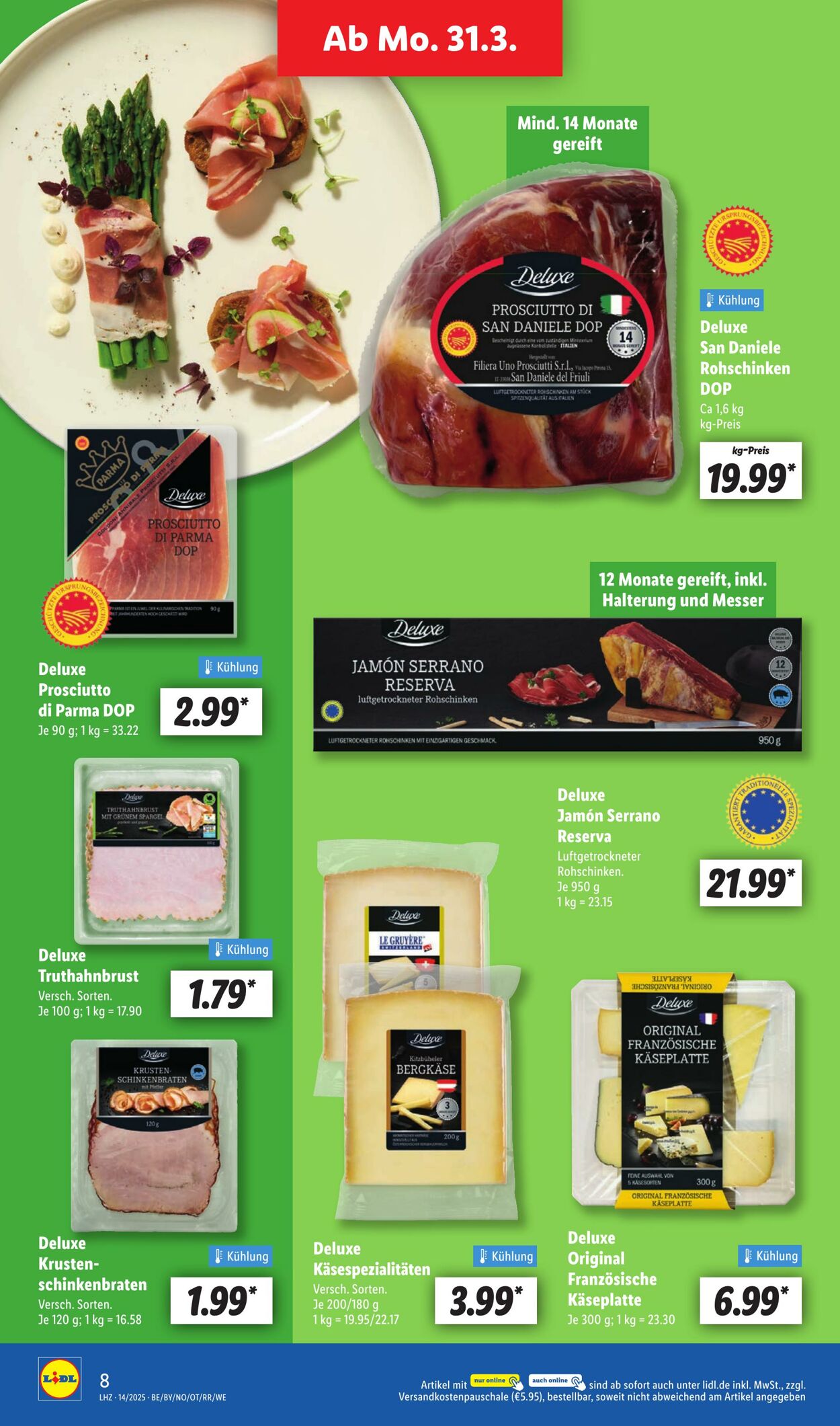 Prospekt Lidl 31.03.2025 - 05.04.2025