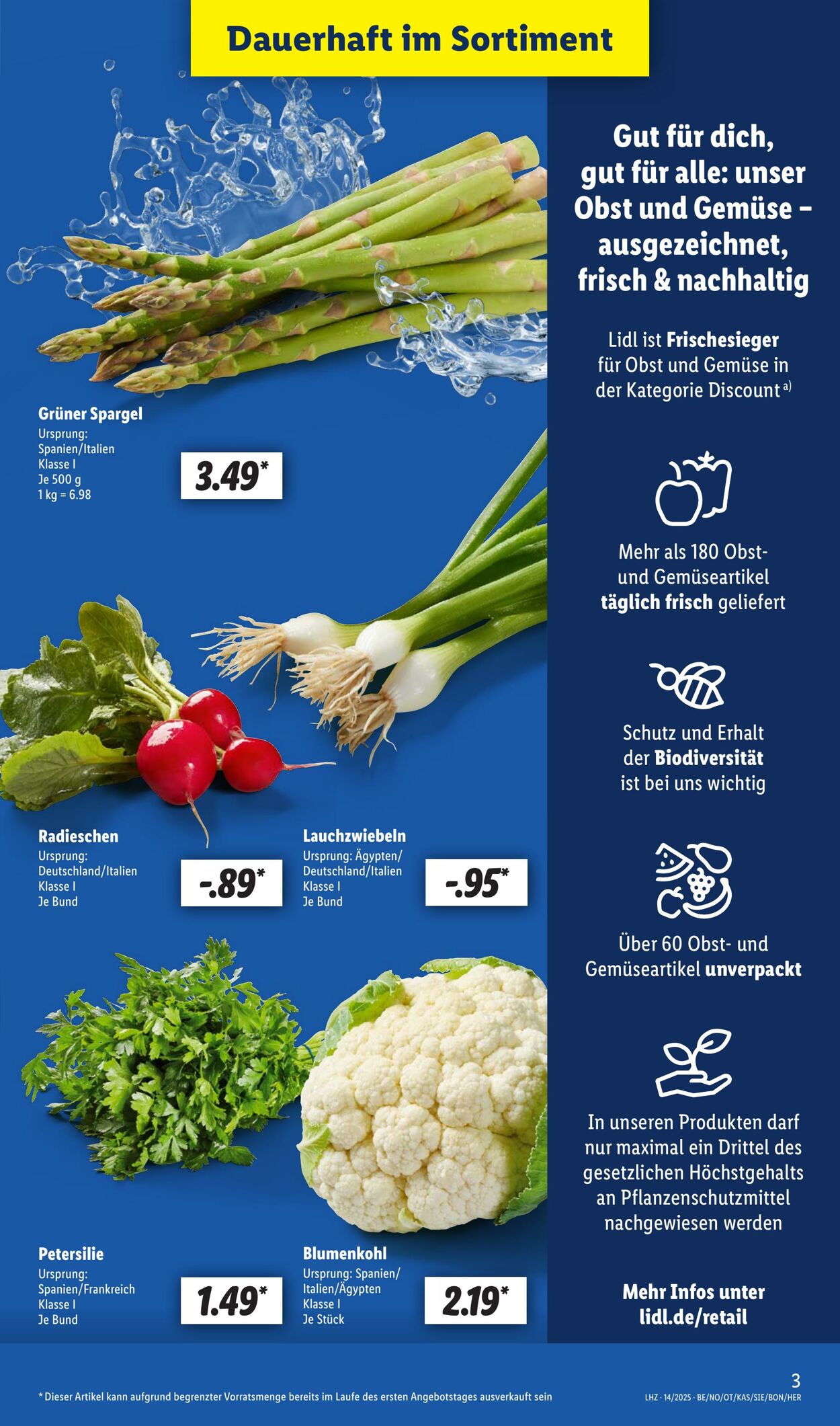 Prospekt Lidl 31.03.2025 - 05.04.2025