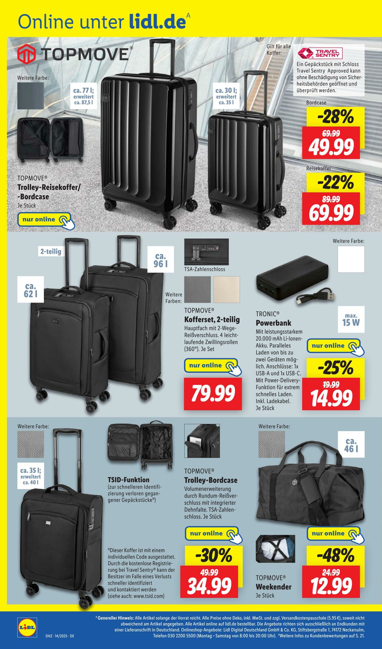 Prospekt Lidl 31.03.2025 - 05.04.2025