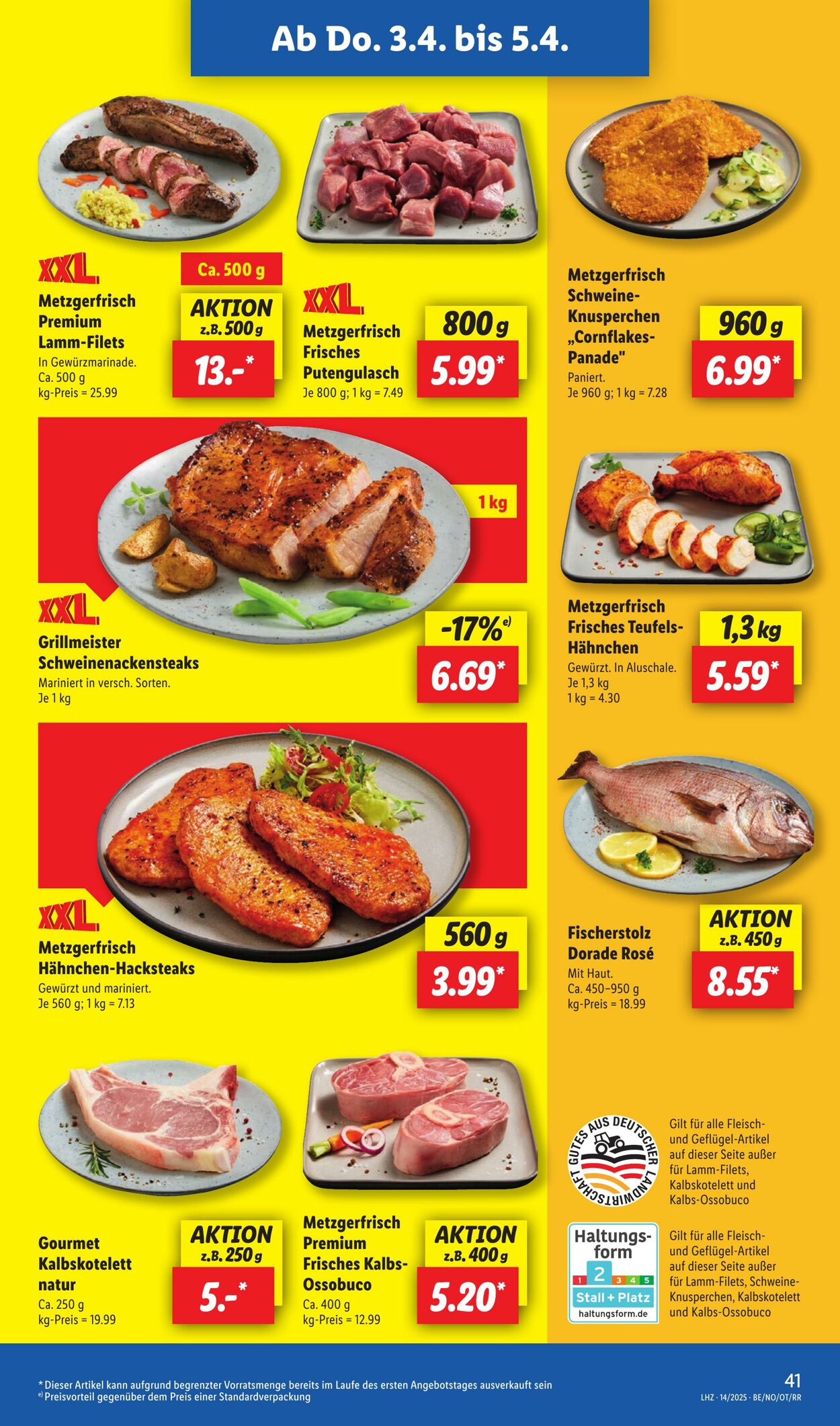Prospekt Lidl 31.03.2025 - 05.04.2025
