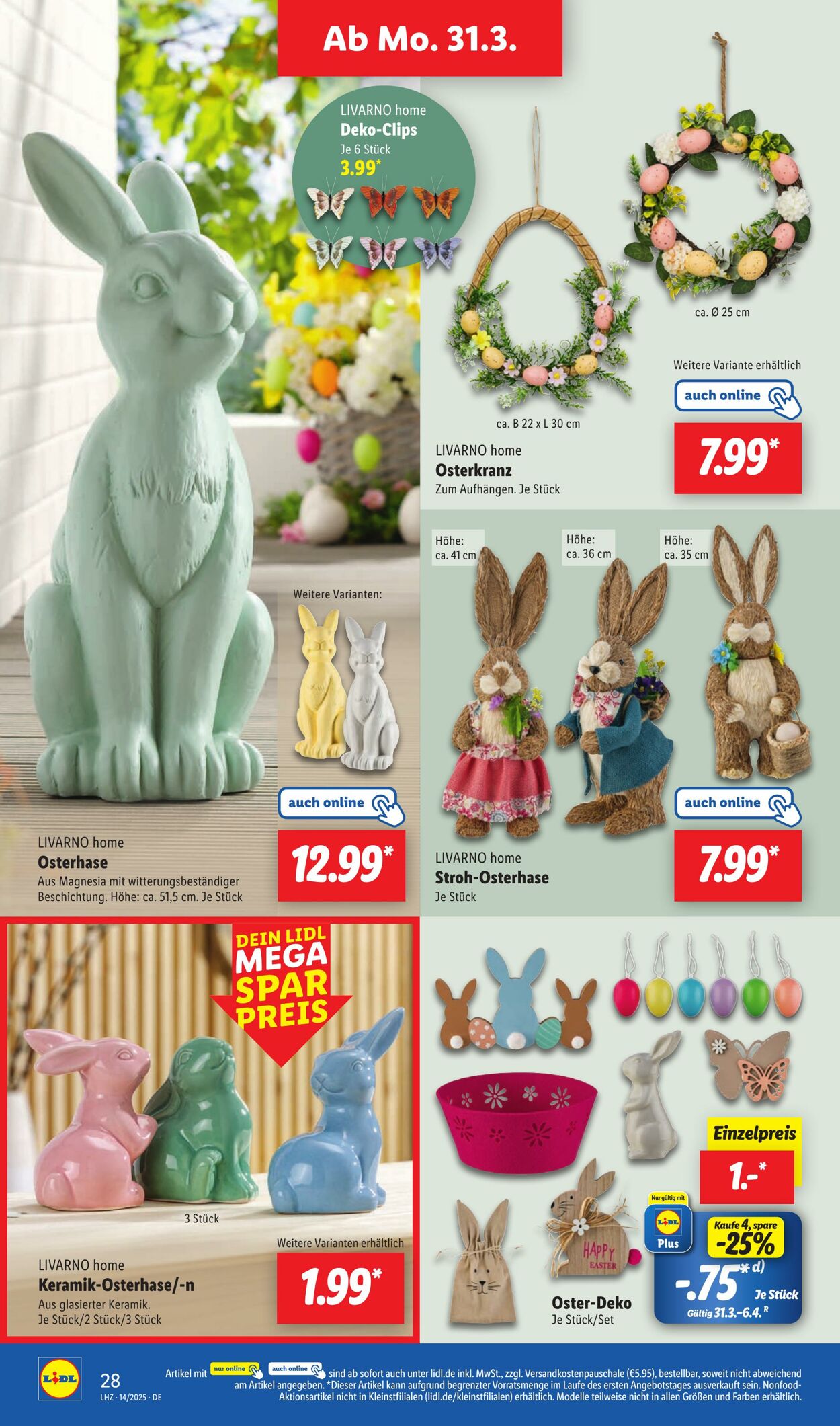 Prospekt Lidl 31.03.2025 - 05.04.2025