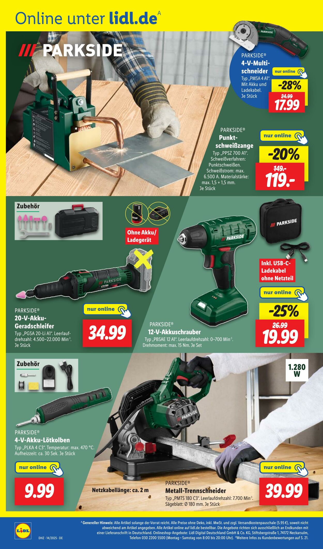 Prospekt Lidl 31.03.2025 - 05.04.2025