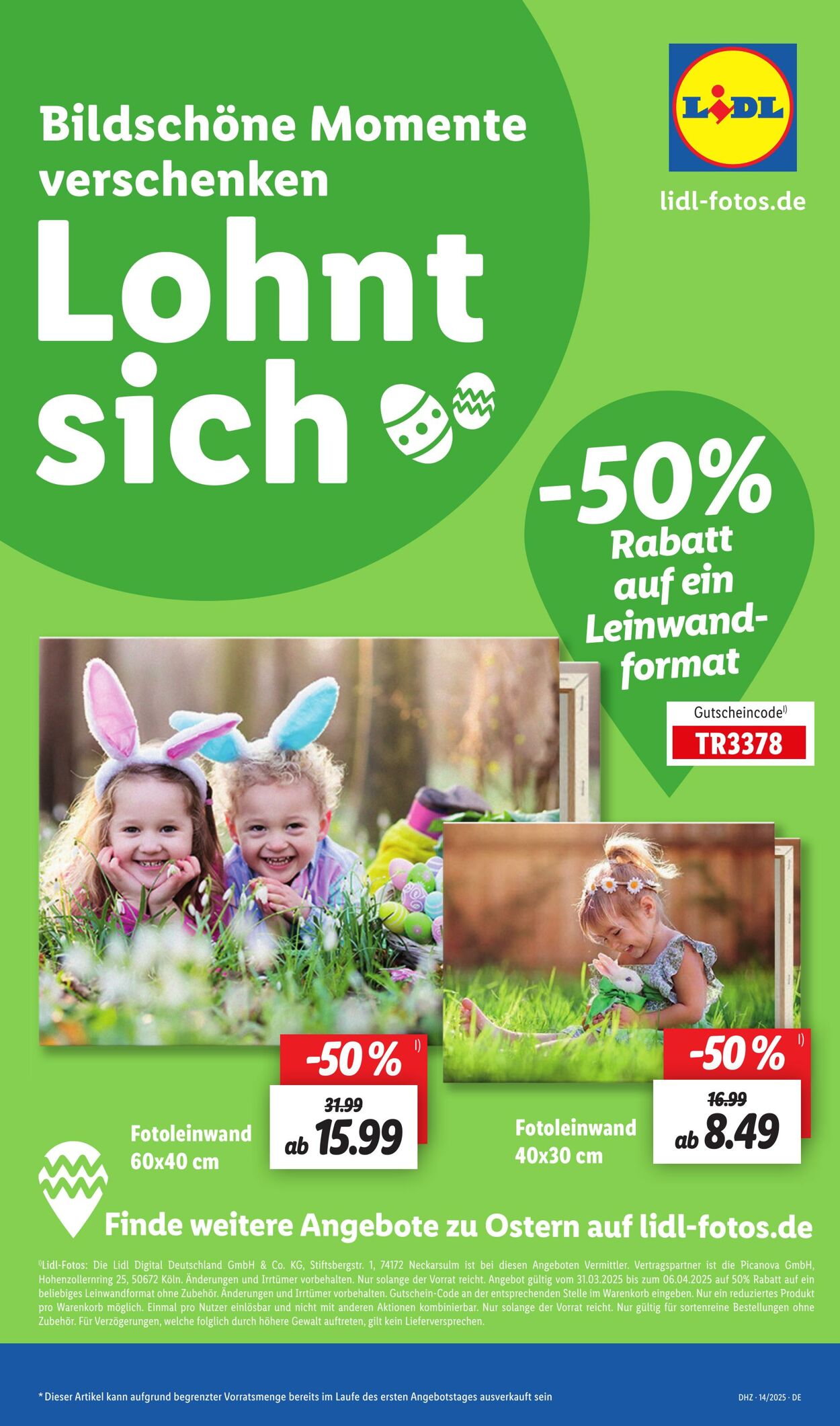 Prospekt Lidl 31.03.2025 - 05.04.2025