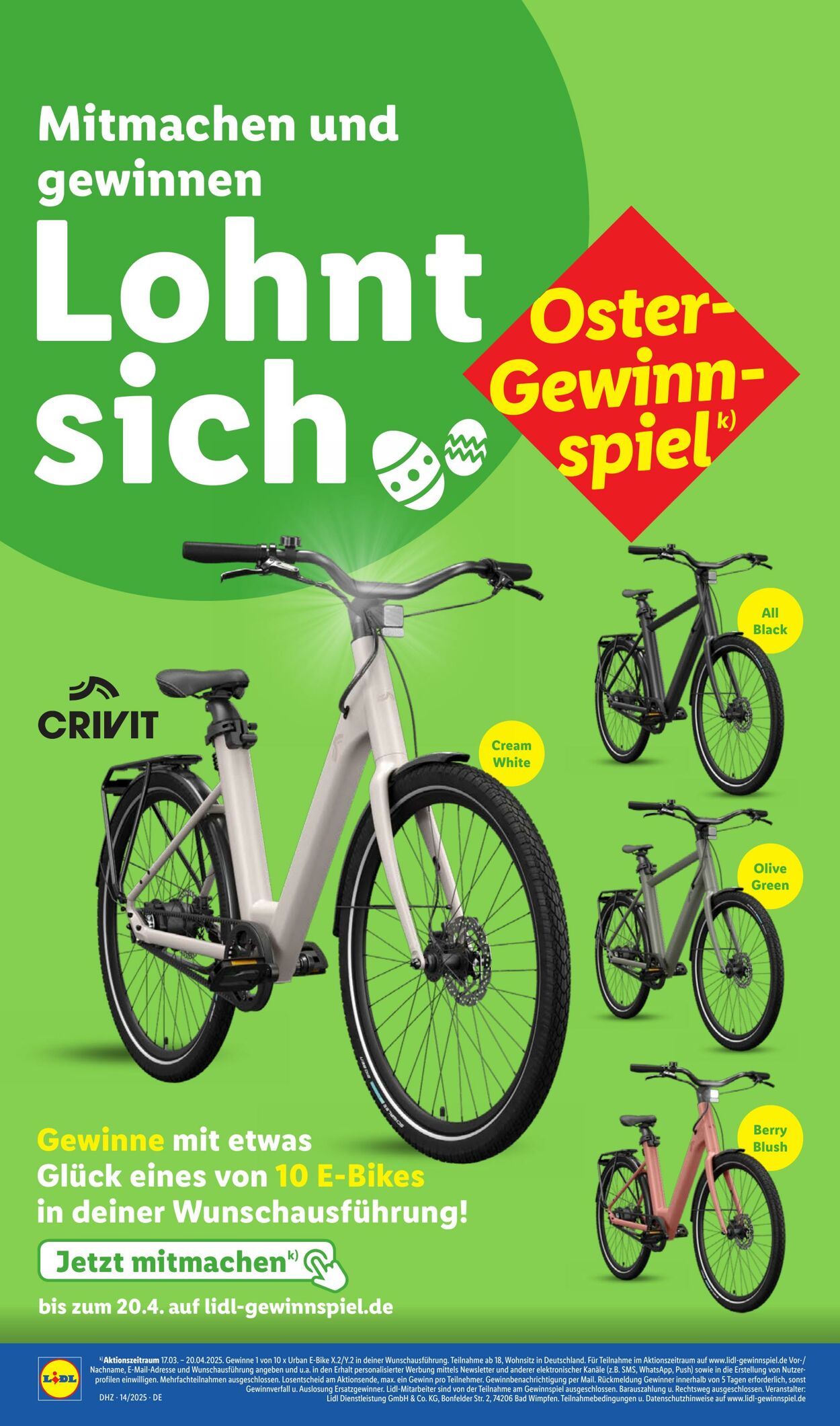 Prospekt Lidl 31.03.2025 - 05.04.2025