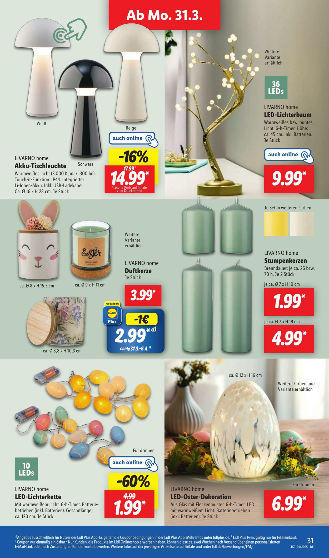 Prospekt Lidl 31.03.2025 - 05.04.2025