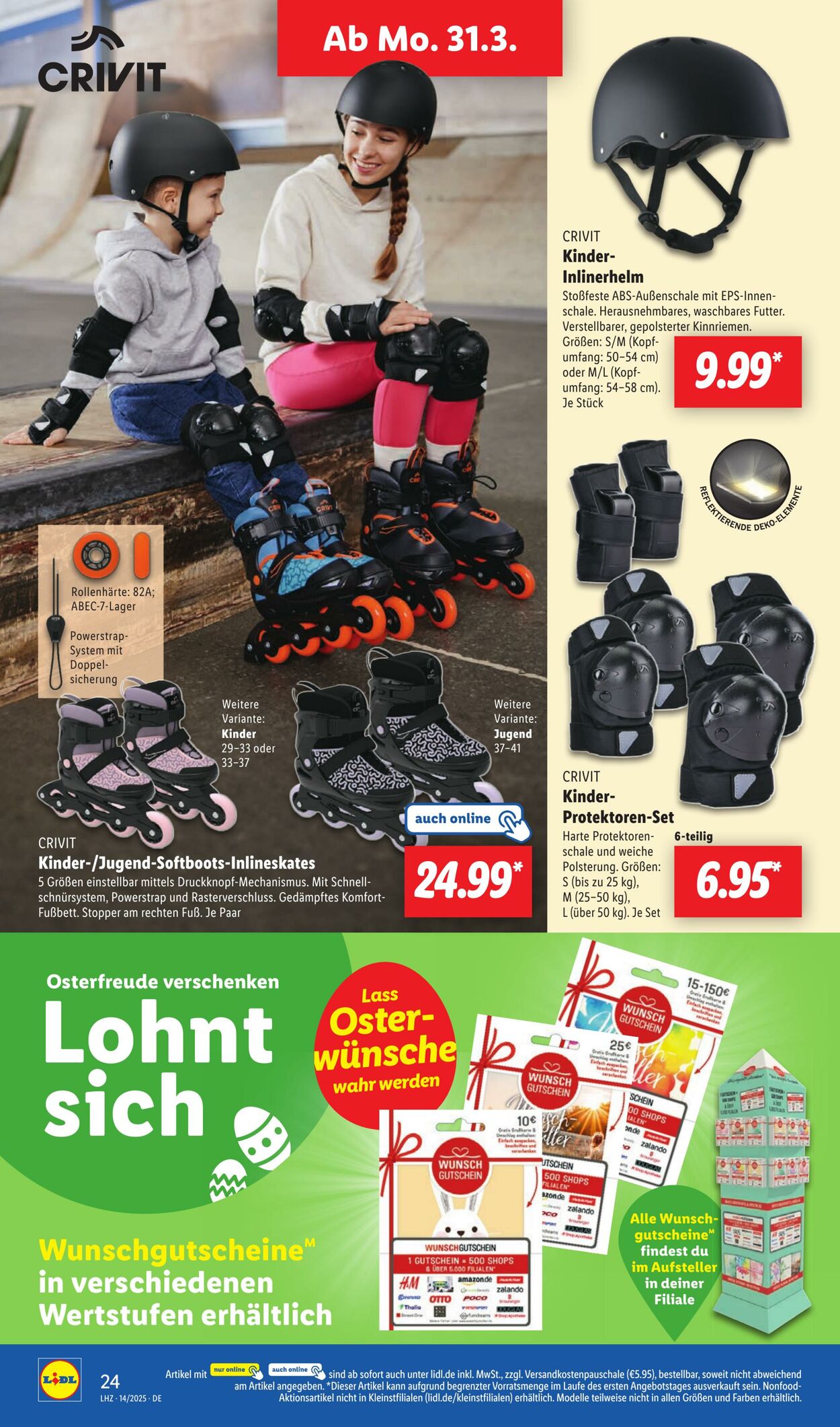 Prospekt Lidl 31.03.2025 - 05.04.2025