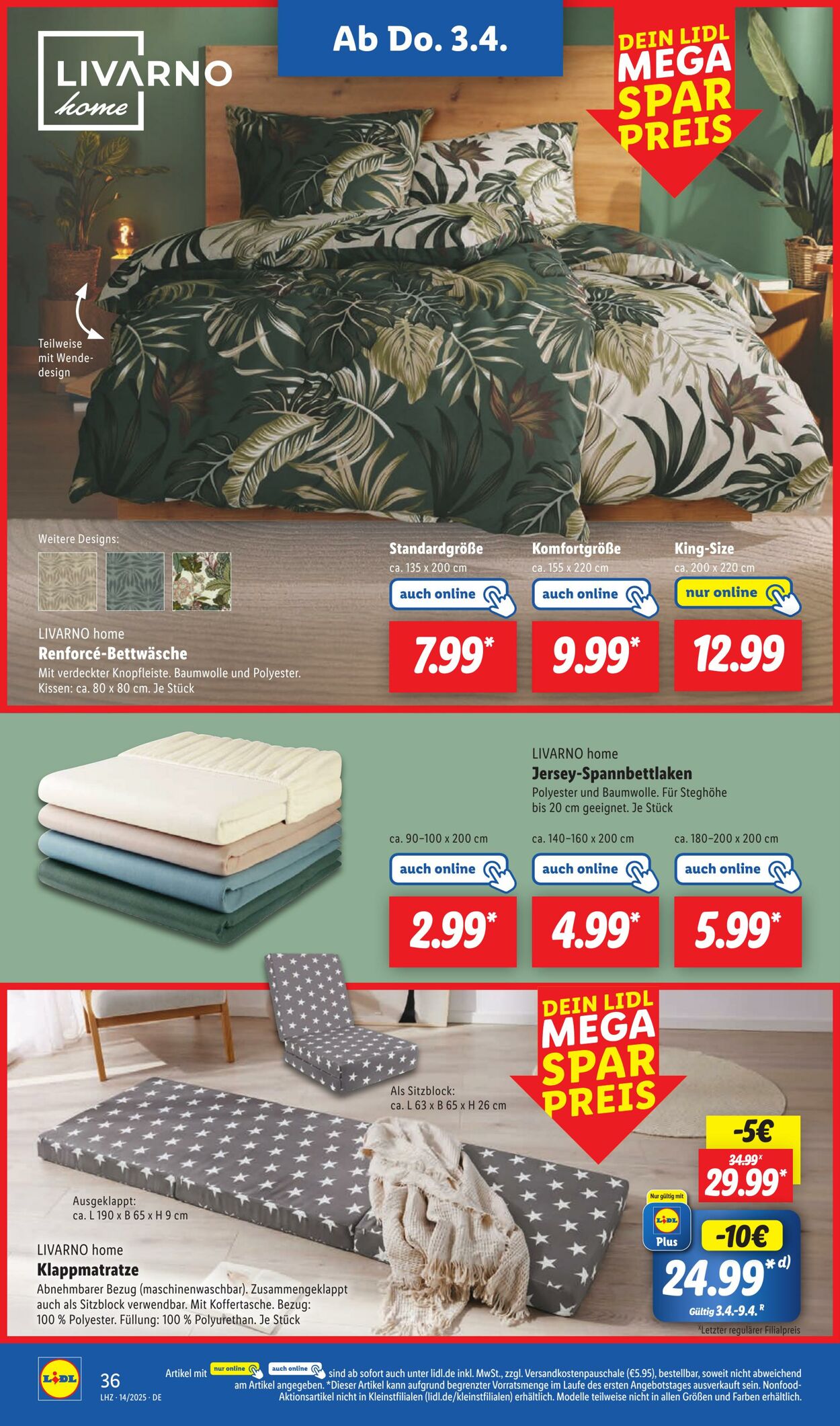 Prospekt Lidl 31.03.2025 - 05.04.2025