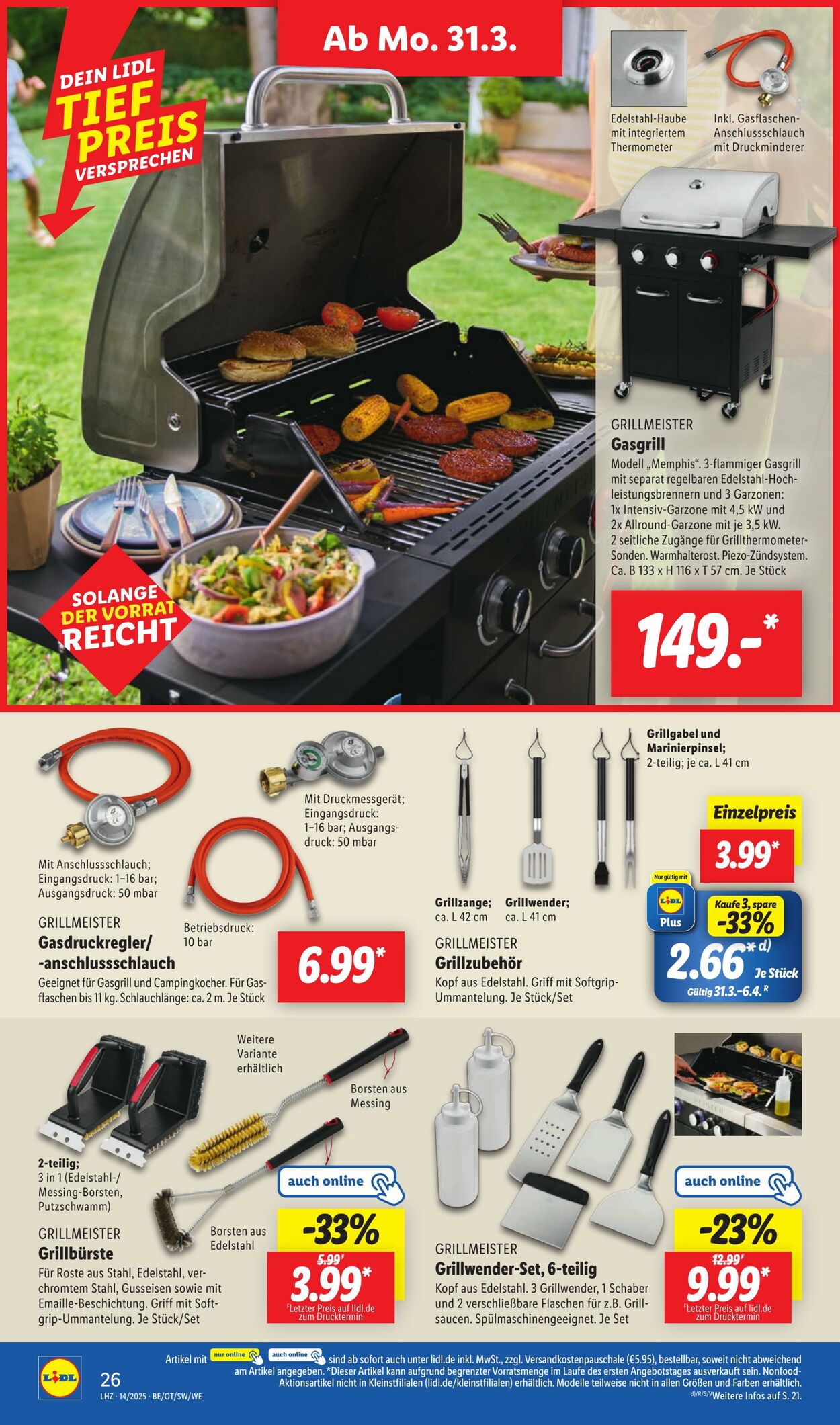 Prospekt Lidl 31.03.2025 - 05.04.2025