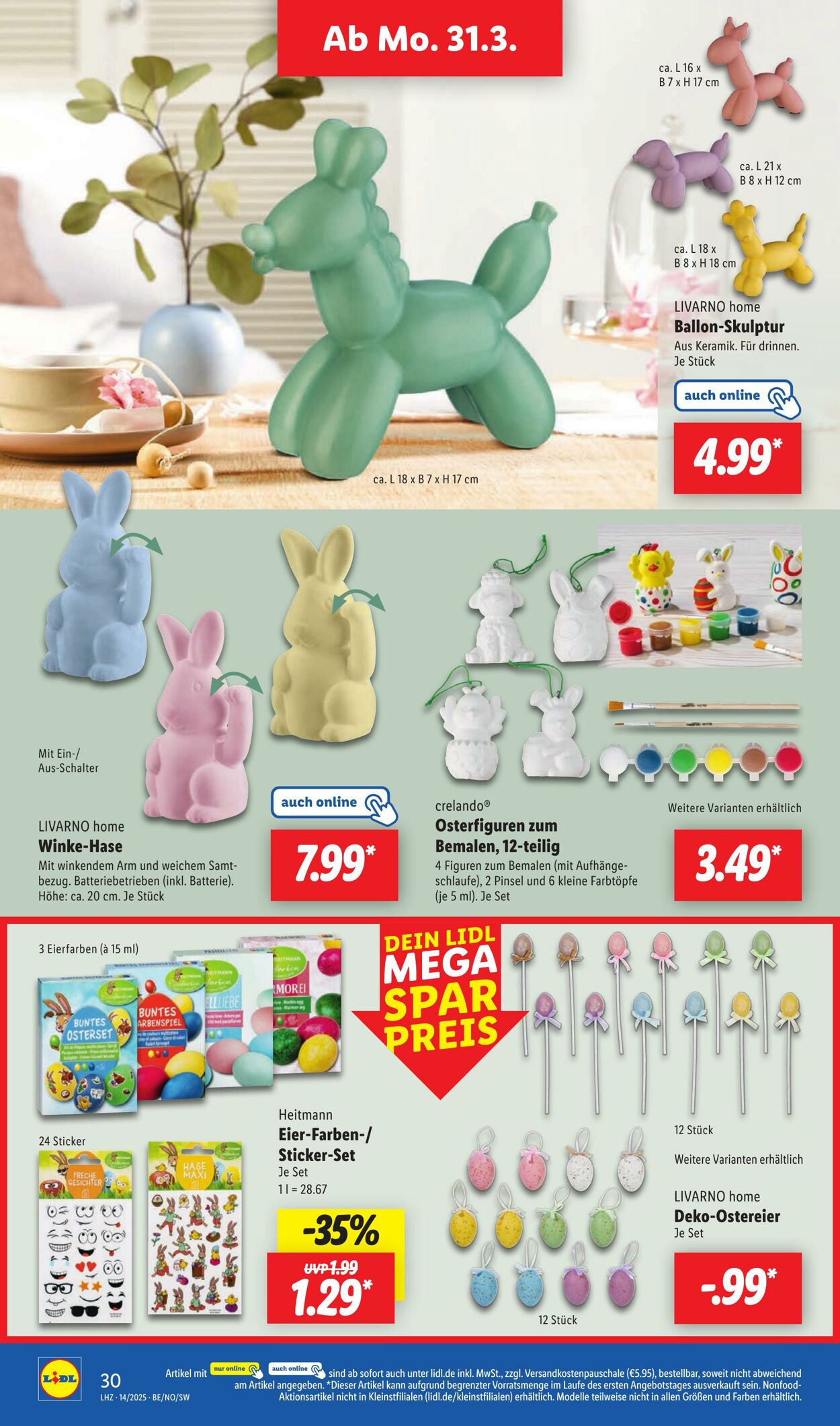 Prospekt Lidl 31.03.2025 - 05.04.2025