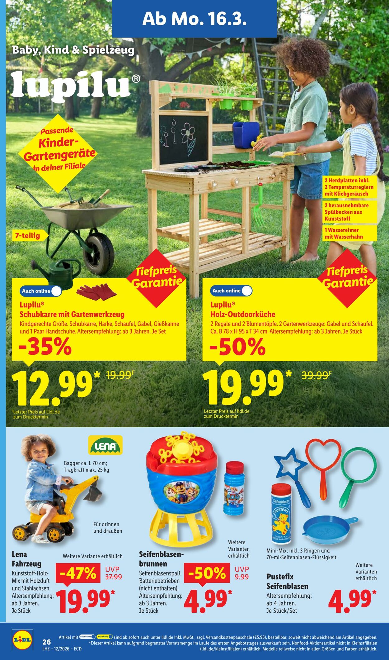 Prospekt Lidl 16.03.2026 - 21.03.2026